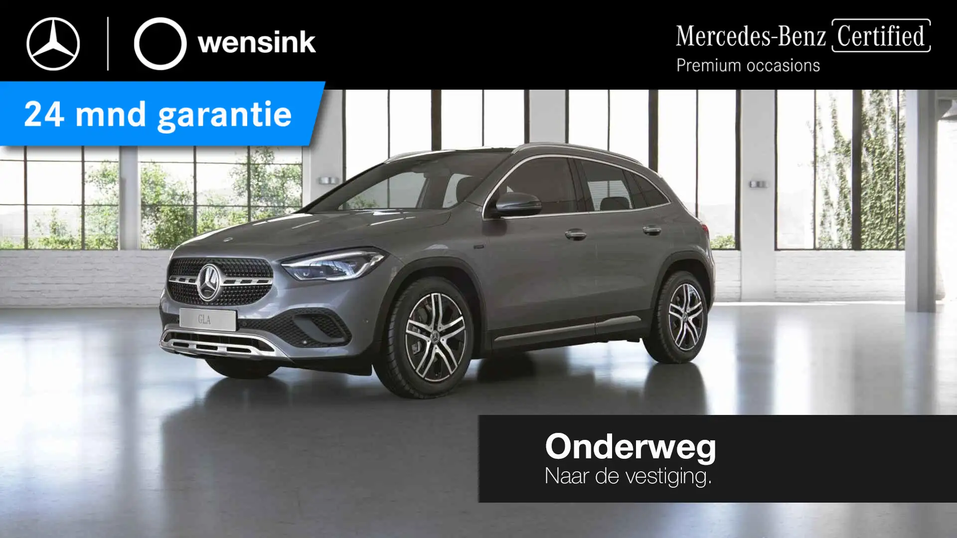 Mercedes-Benz GLA 250 e Business Solution Luxury Limited | Panoramadak | Gris - 1