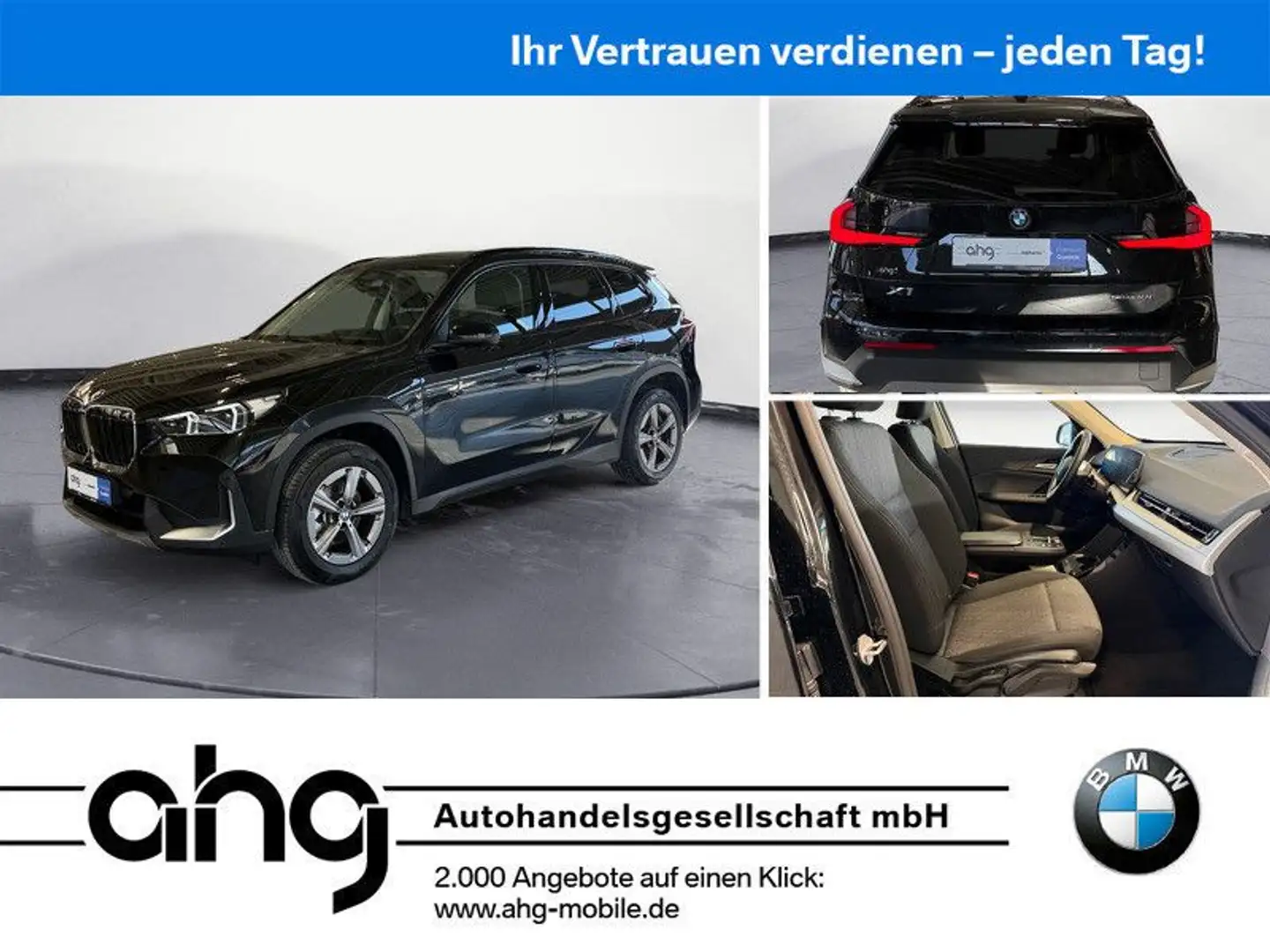 BMW X1 sDrive18i Navi AHK Lenkradheizung Schwarz - 1