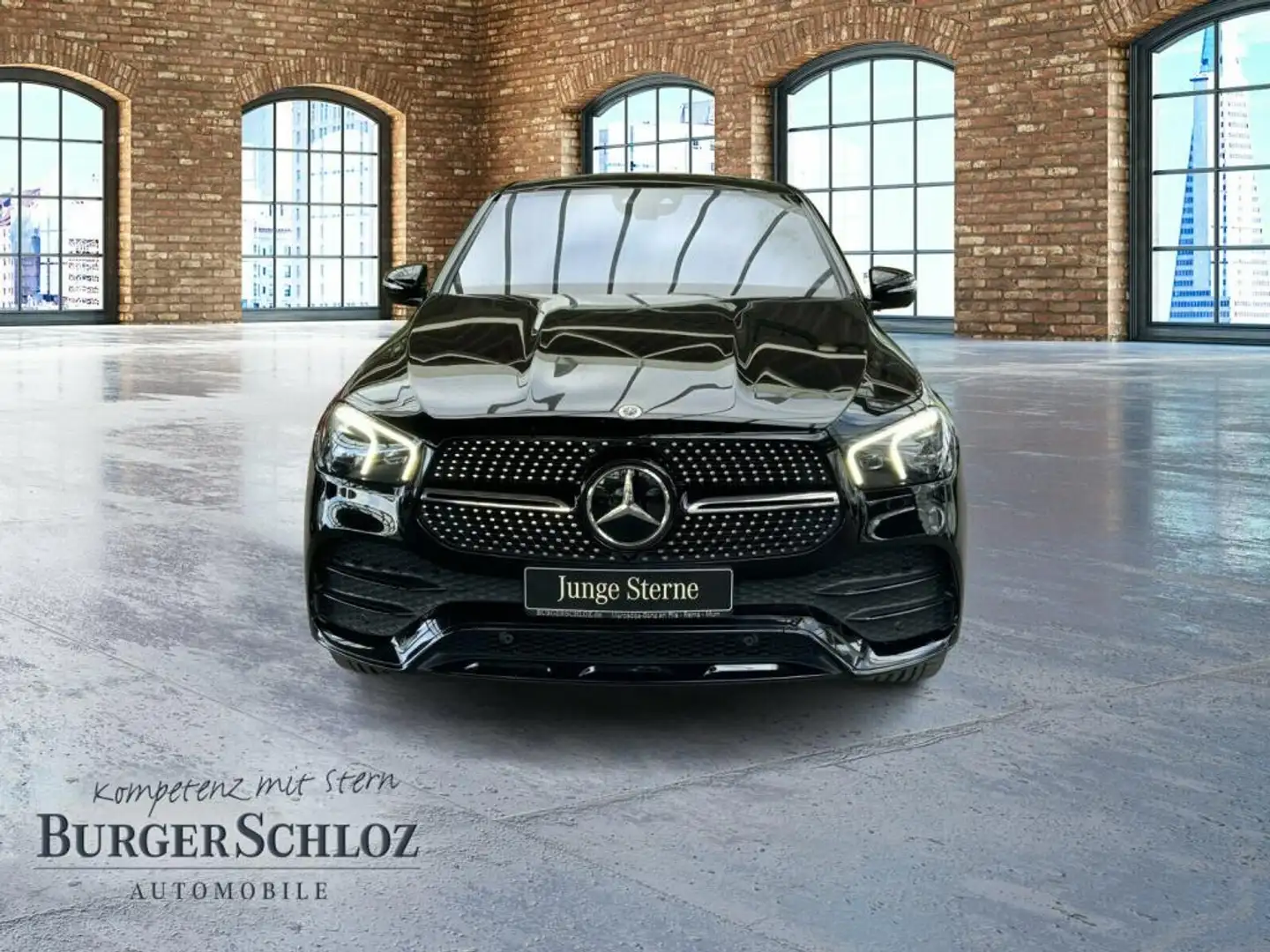 Mercedes-Benz GLE 400 d 4MATIC Coupé Pano Night ACC KeyLess Schwarz - 2