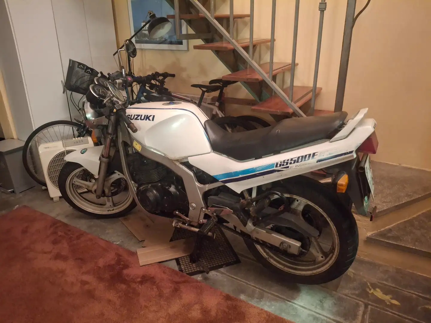 Suzuki GS 500 Blanco - 2