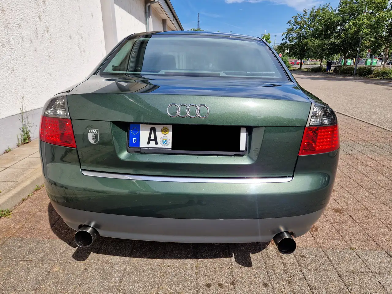 Audi A4 B6 2.0-16V Limousine Lorbeergrün Metallic, foto 4