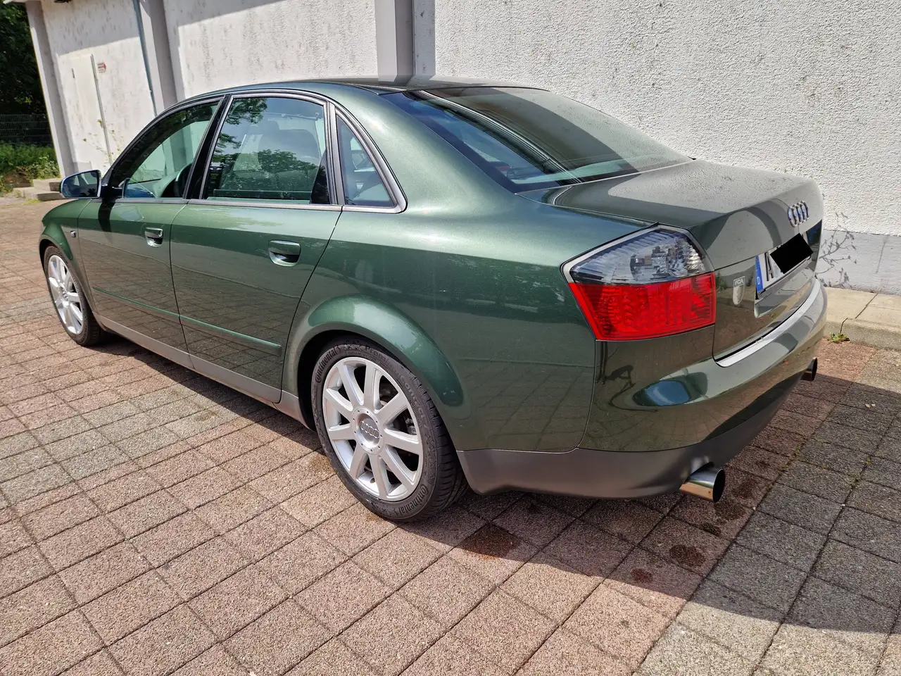 Audi A4 B6 2.0-16V Limousine Lorbeergrün Metallic, foto 3
