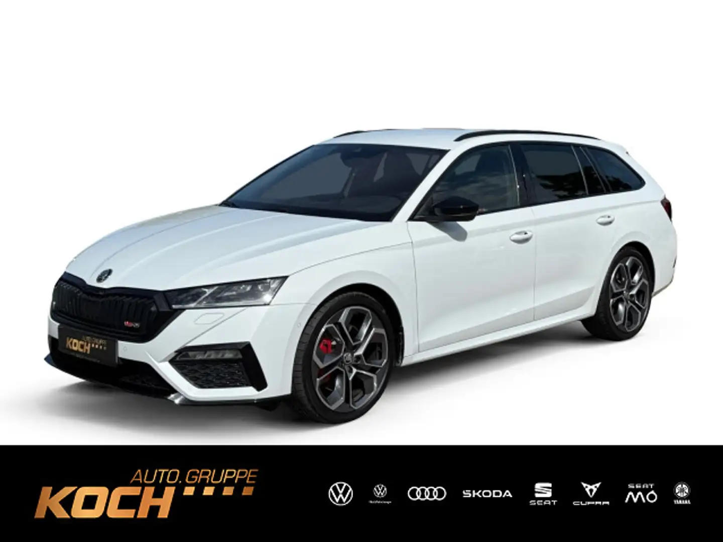 Skoda Octavia Combi RS 2.0 TSI DSG NAVI*MATRIX-LED*AHK Wit - 1