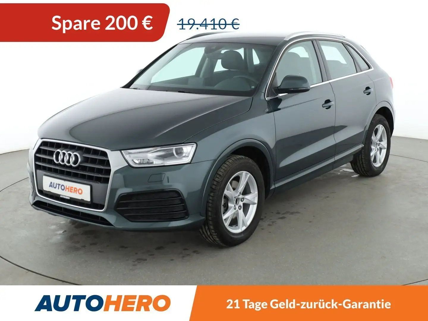 Audi Q3 1.4 TFSI ACT Sport Aut. *BI-XENON*TEMPO*PDC*SHZ* Šedá - 1