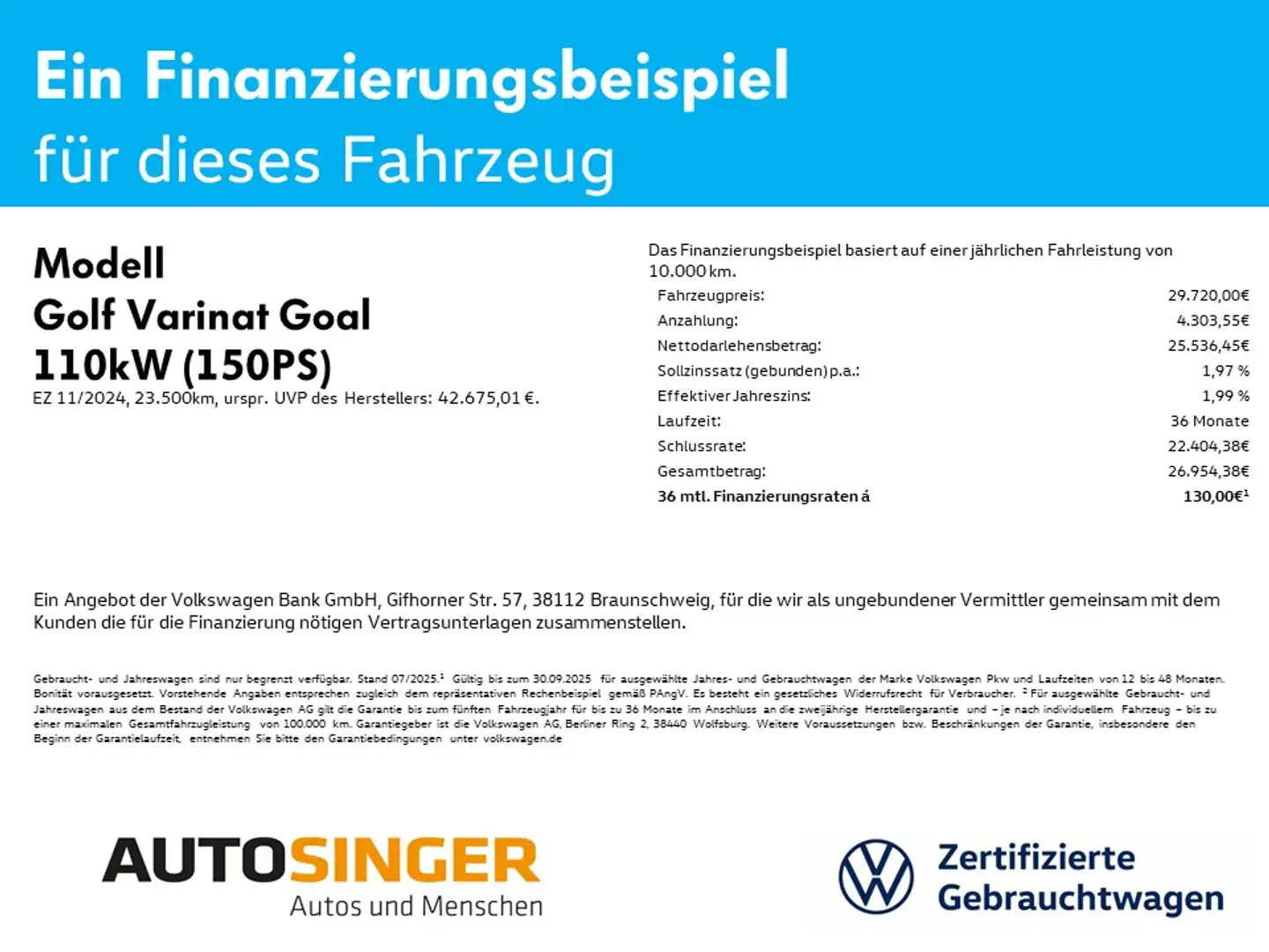 Volkswagen Golf VIII Variant Goal 1,5 eTSI DSG *NAV*AHK*LED Blau - 2