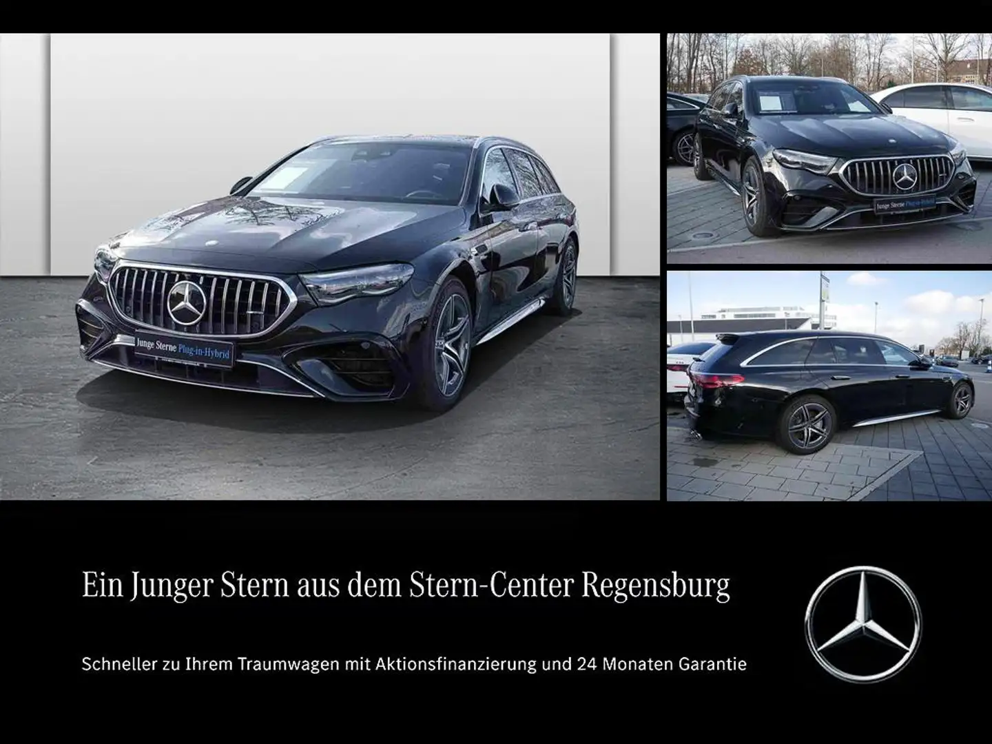 Mercedes-Benz E 53 AMG Hybrid 4M T+PREMKUM+AHK+PANO+DISTRONIC+ Schwarz - 1