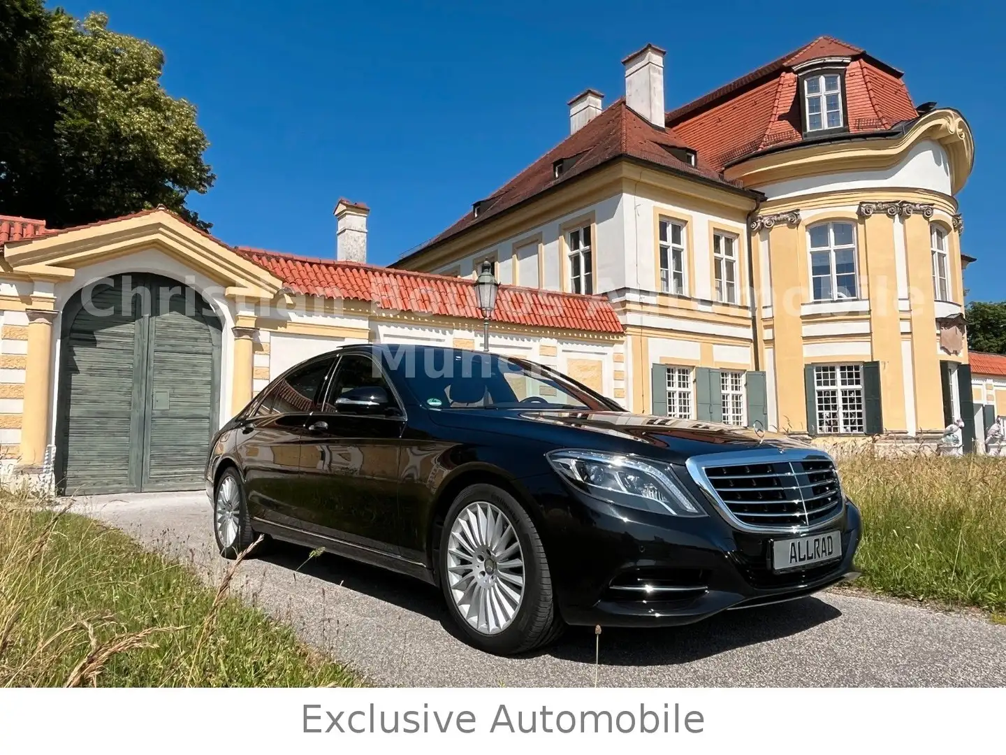 Mercedes-Benz S 500 4Matic L HUD Pano MB100 Garantie bis 7.26 Noir - 1