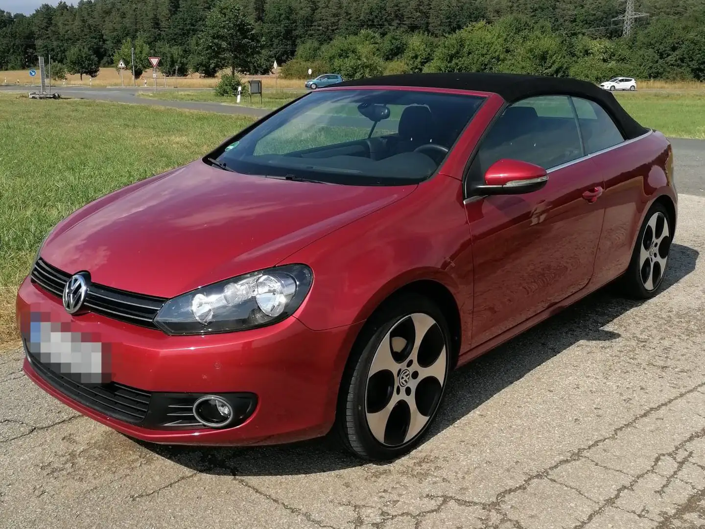 Volkswagen Golf Cabriolet Golf VI Cabrio Cabrio 1.2 TSI Rot - 2