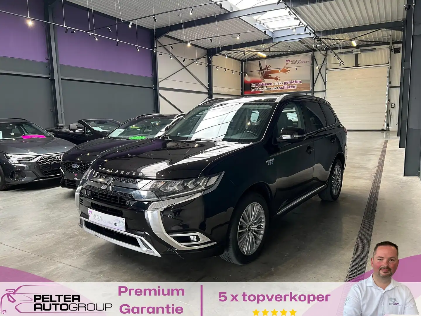 Mitsubishi Outlander 2.4i PHEV 4WD GPS Camera CarPlay Trekhaak Czarny - 1