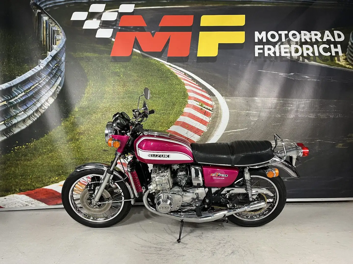 Suzuki GT 750 WASSERBÜFFEL [2 TAKT KLASSIKER | INSP NEU] Burdeos - 2
