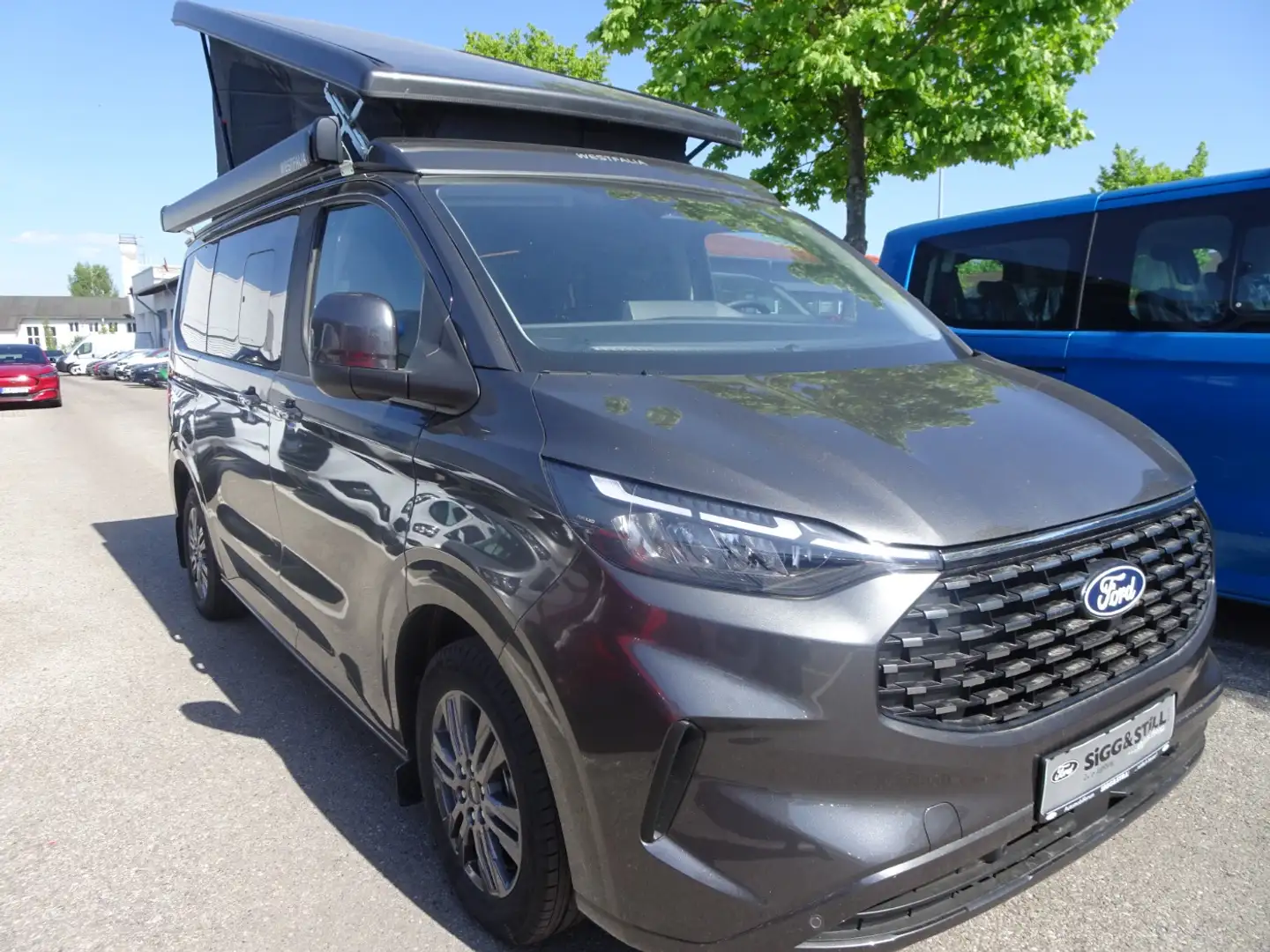 Ford Nugget Titanium 320 L1 Aufstelldach NEUES MODELL Gris - 2