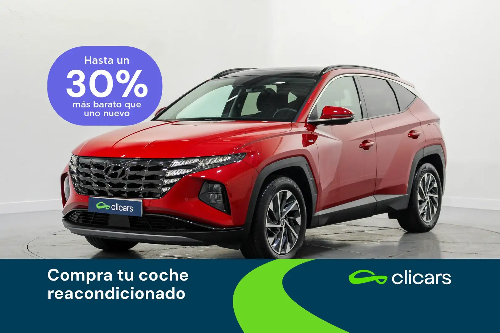Hyundai TUCSON 1.6 TGDI 48V Tecno Sky 4x2 DT Rojo - 1