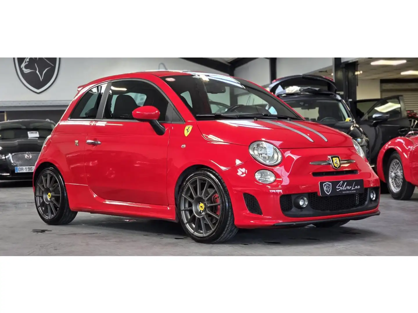 Fiat 500 ABARTH FERRARI DEALERS 1.4i 16V 160 / NUMEROTEE 25-200 / BOITE MECANIQUE / HISTORIQUE Rouge - 1