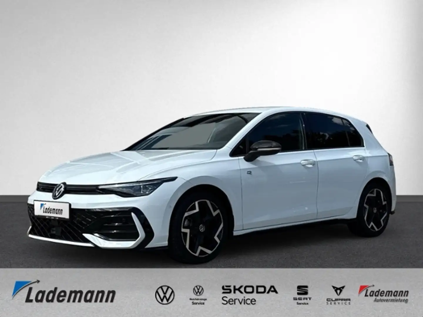 Volkswagen Golf 2.0 TDI DSG R-LINE AHK+LED+NAVI.+KAMERA+ACC Weiß - 1