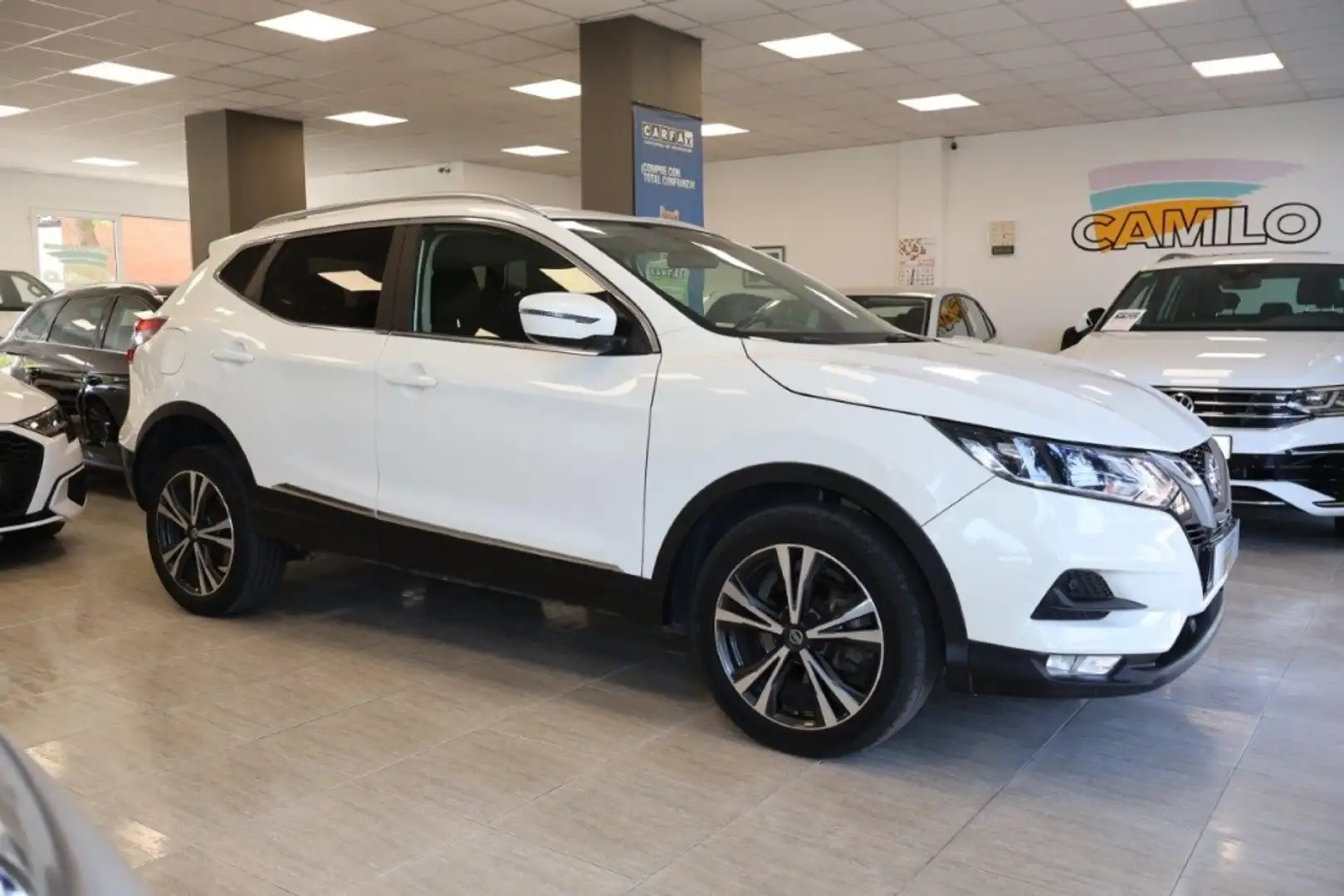 Nissan Qashqai 1.7dCI Acenta 4x4-I CVT Blanco - 1
