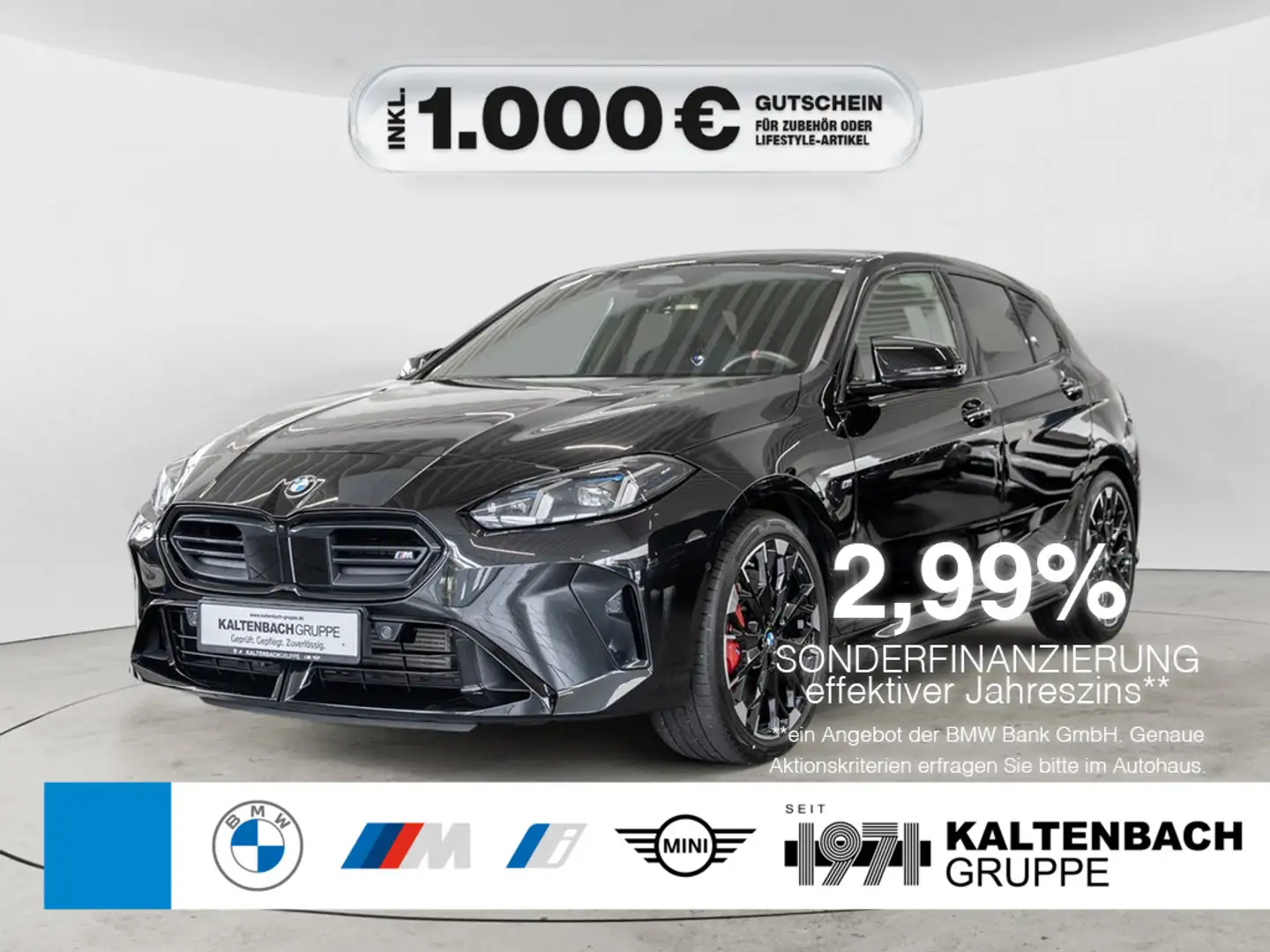 BMW 135 Mi xDrive LED ACC NAVI H/K KAMERA MEMORY Schwarz - 1
