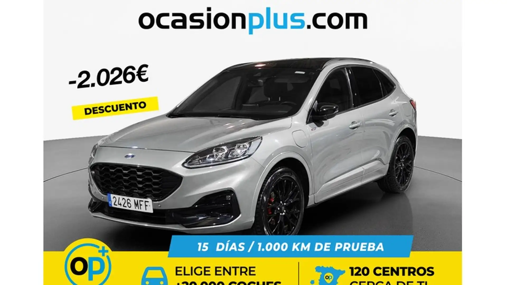 Ford Kuga 2.5 Duratec PHEV ST-Line X 4x2 Argent - 1