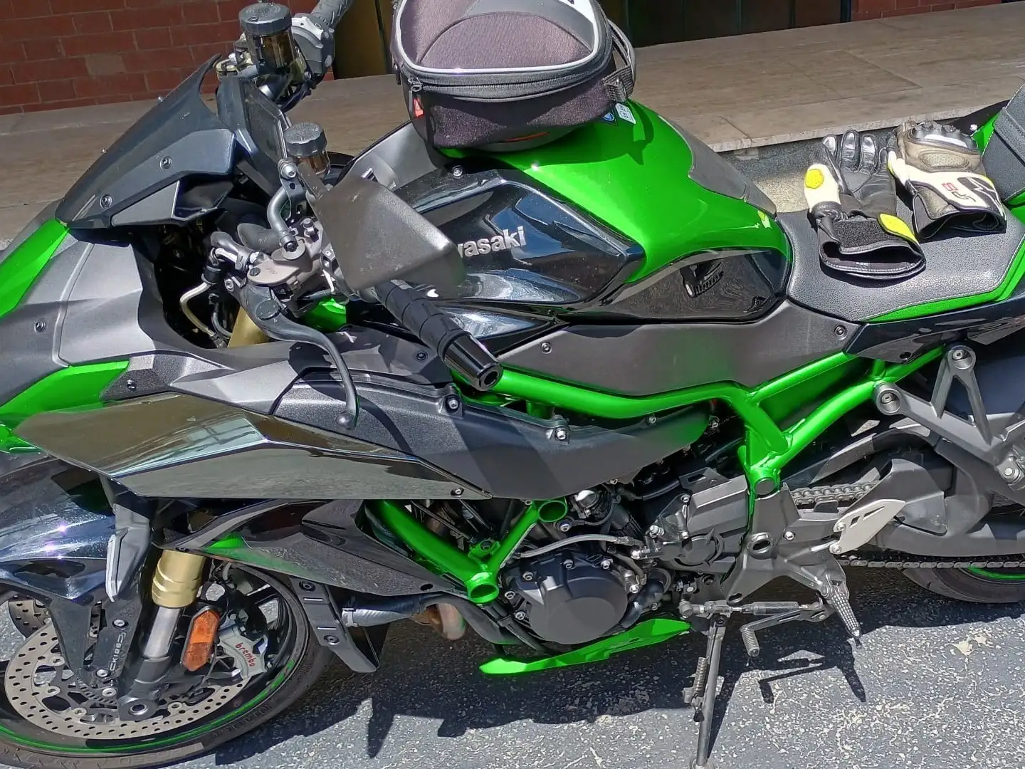 Kawasaki Z H2 Verde - 2