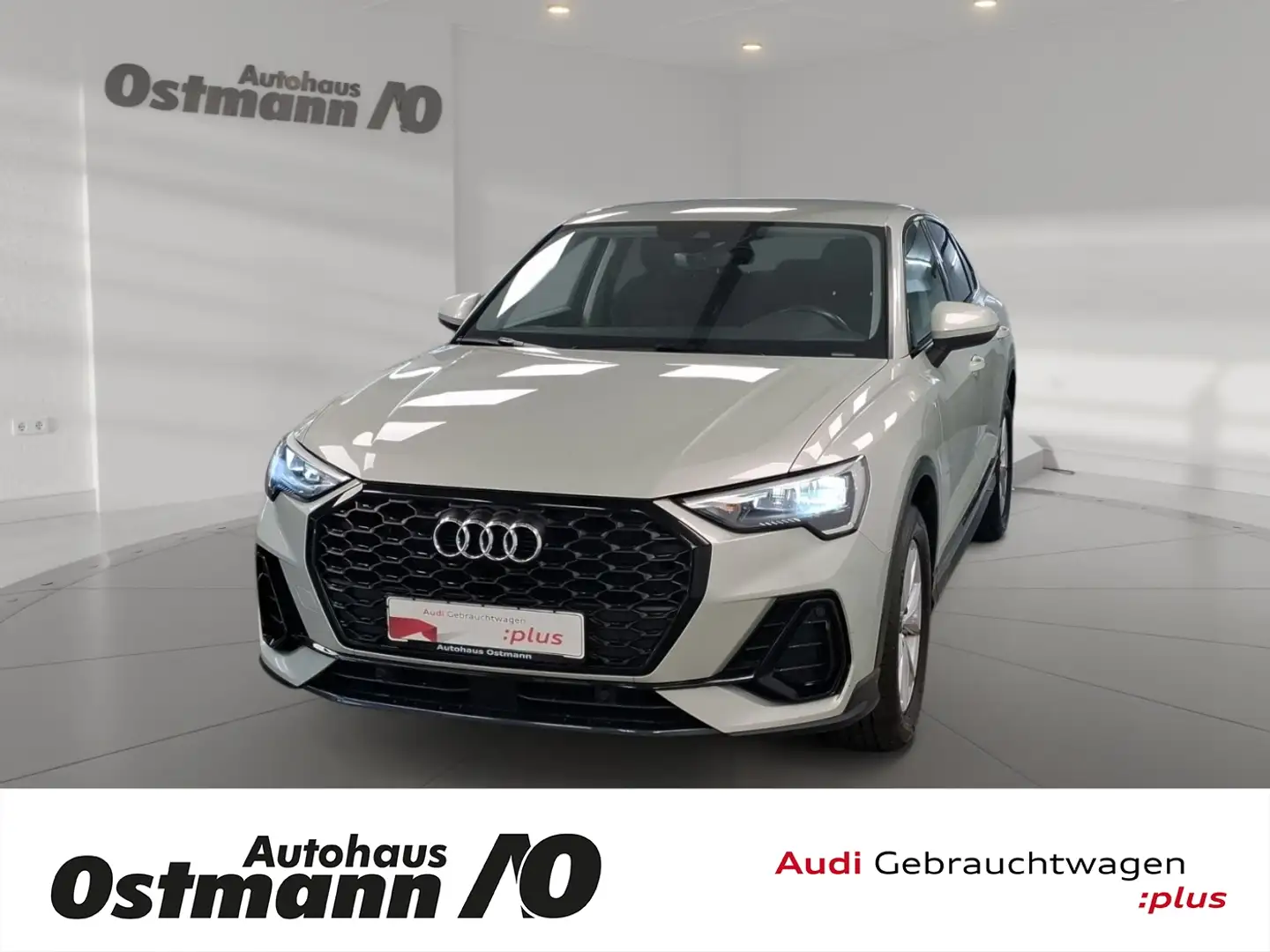Audi Q3 Sportback 35 TFSI S-Line AHK el.Heck CarPlay Silber - 1