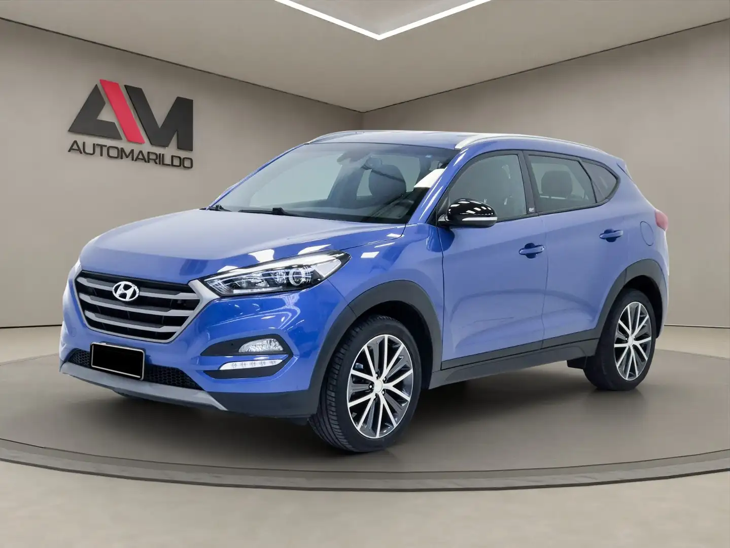 Hyundai TUCSON Tucson II 2015 1.7 crdi Sound 2wd 115cv Blau - 1