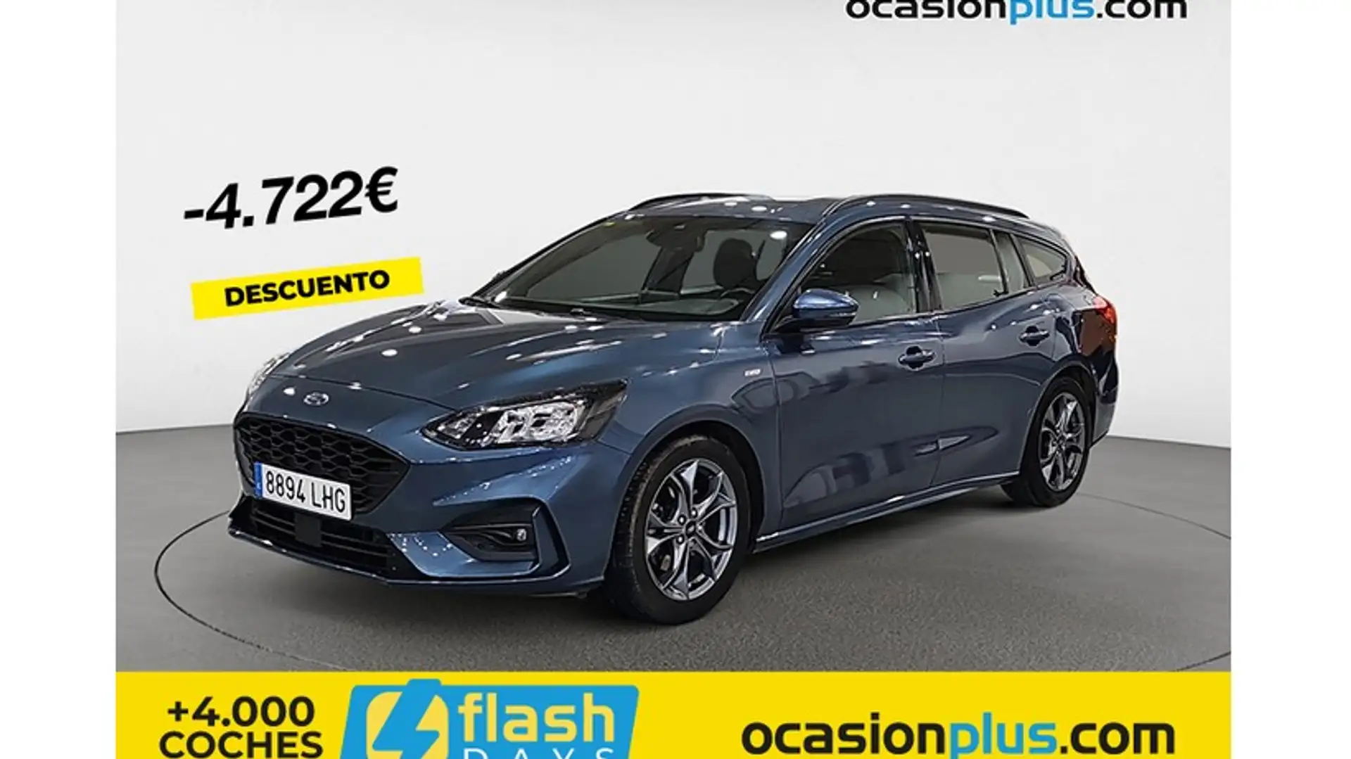 Ford Focus Sportbreak 1.0 Ecoboost ST Line Azul - 1