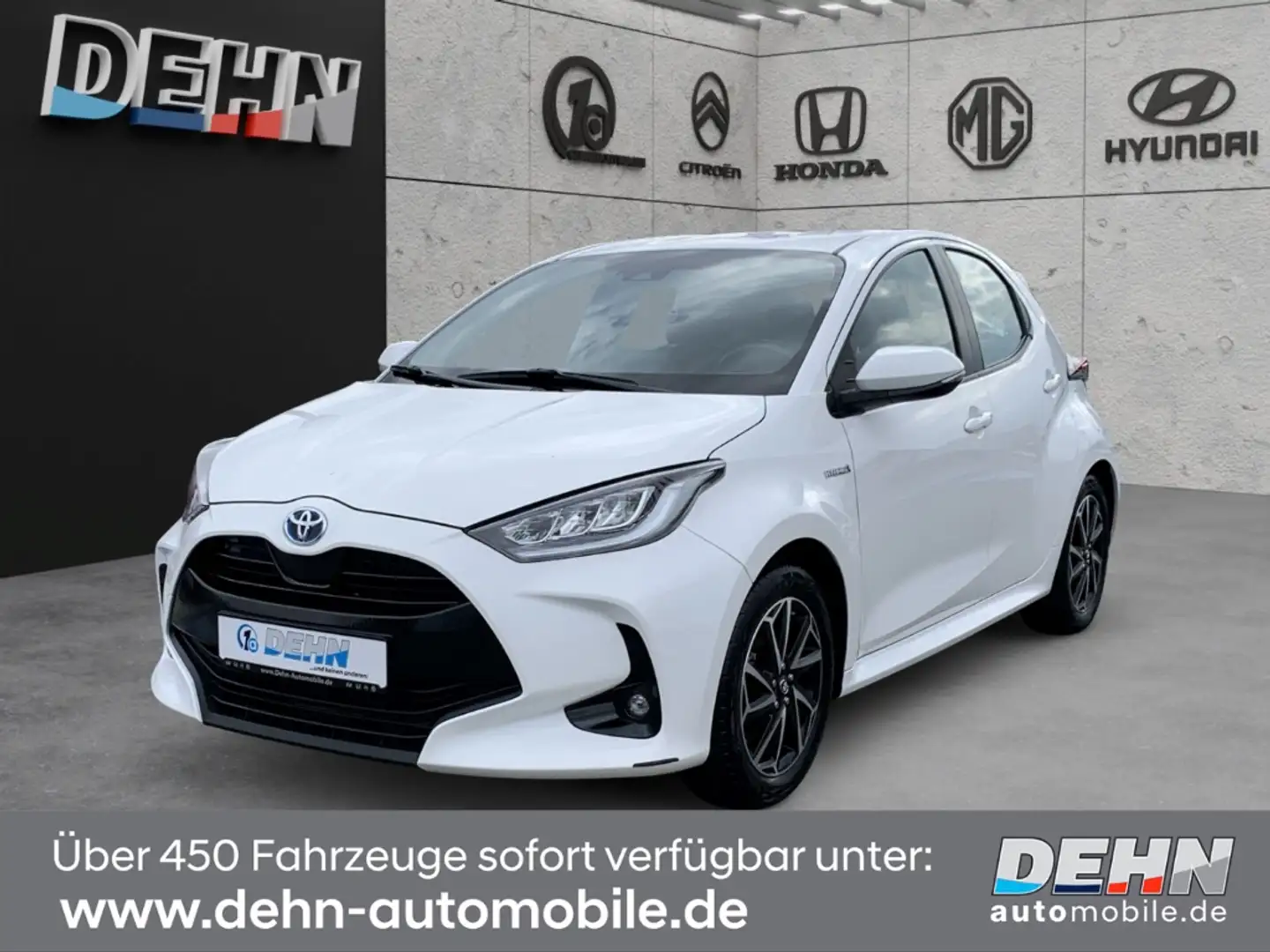 Toyota Yaris 1.5 Dual Hybrid Club Comfort ACC SHZ Weiß - 2