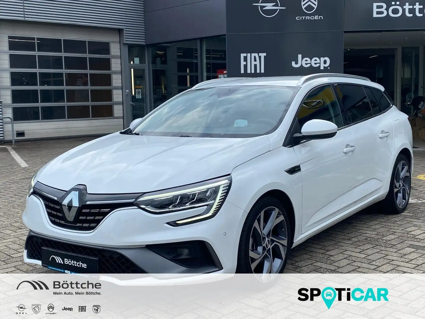 Renault Megane R.S. Line/ HEADUP/ NAVI/ BOSE/ SHZ/ASSIST Blanc - 1