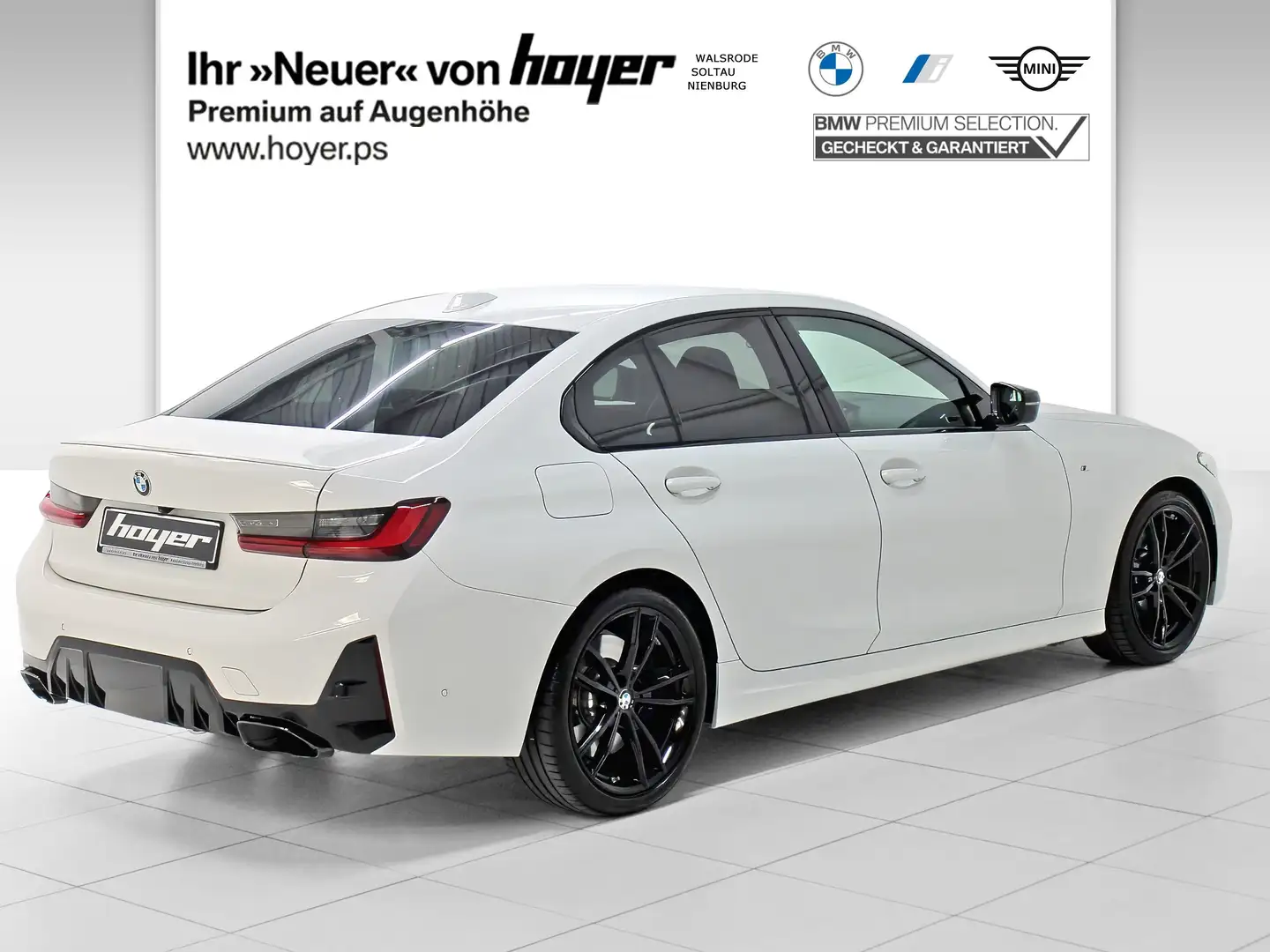 BMW 340 M340d xDrive Limousine HiFi DAB LED RFK Shz PDC Blanc - 2