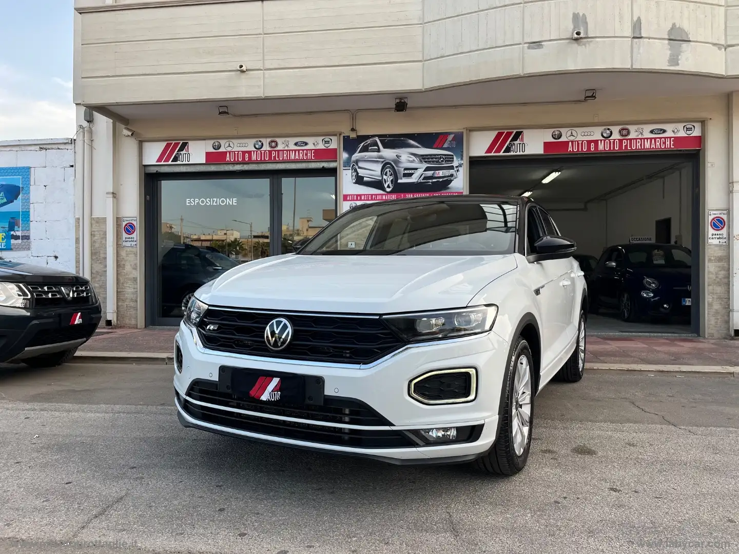 Volkswagen T-Roc 2.0 TDI 150 CV Sport BlueMot. Tech Bianco - 2