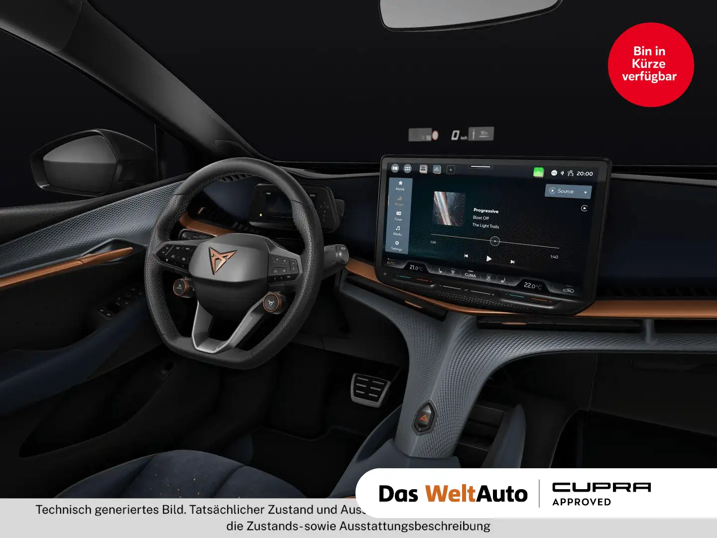 CUPRA Tavascan VZ Adrenaline 4Drive250kW/340PS Blau - 1