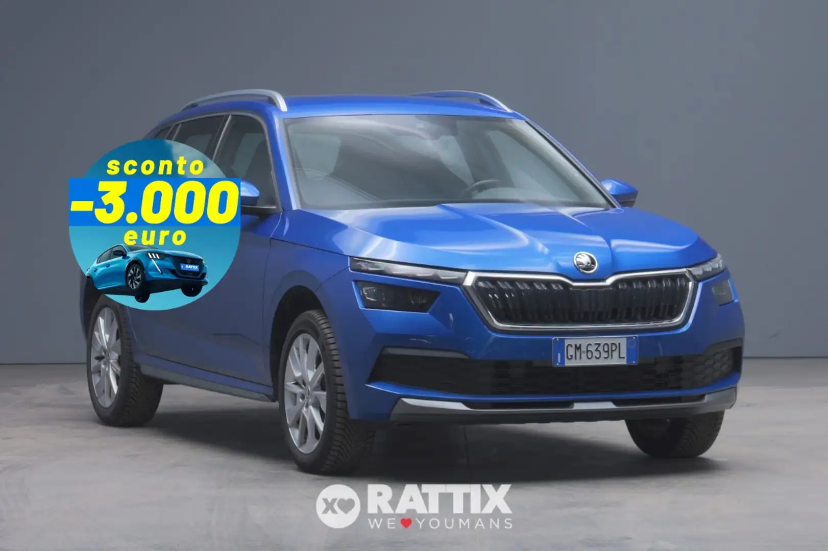 Skoda Kamiq 1.0 TSI 110CV Style DSG Blu/Azzurro - 1