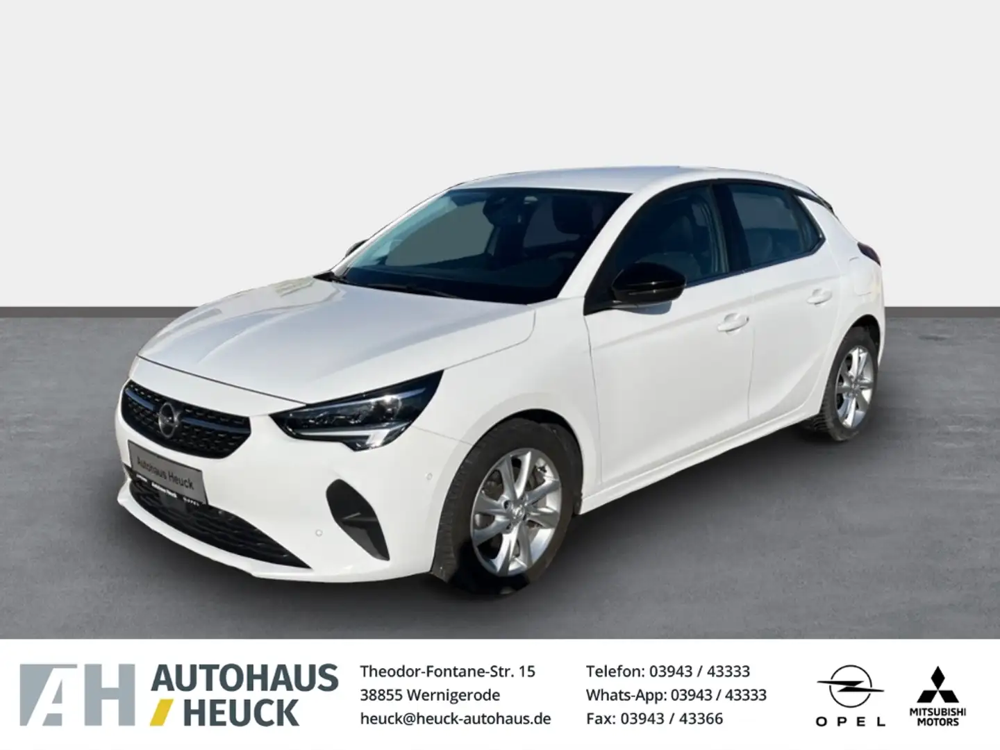 Opel Corsa F Elegance LED Apple CarPlay Android Auto Musikstr Blanco - 1