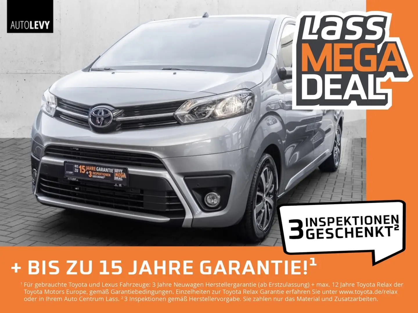 Toyota Proace Verso 2.0 D L1 D Team D +Navi+Kamera+ Silber - 1