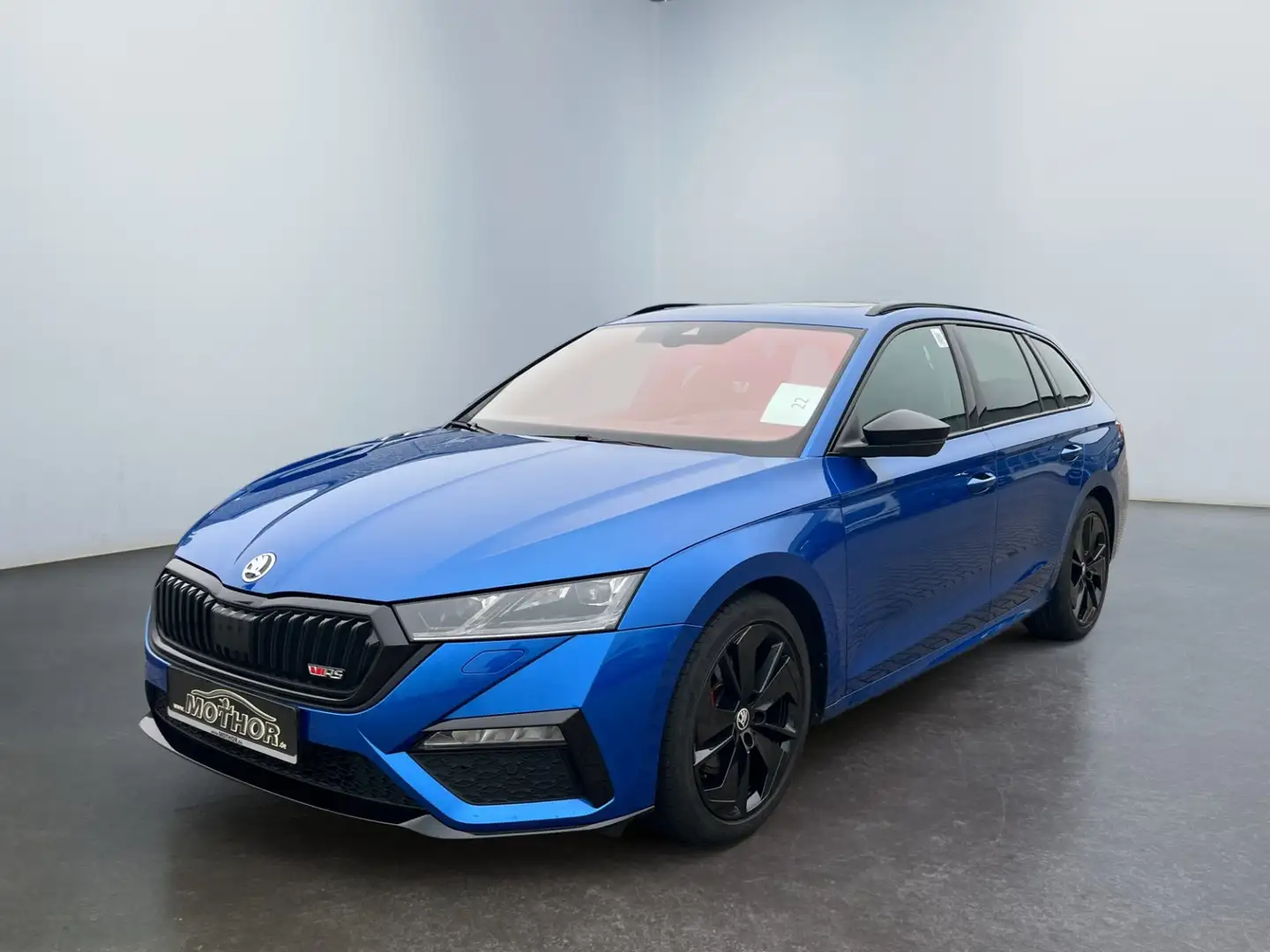 Skoda Octavia Combi RS 2.0 TDI DSG Head-up-Display Bleu - 2