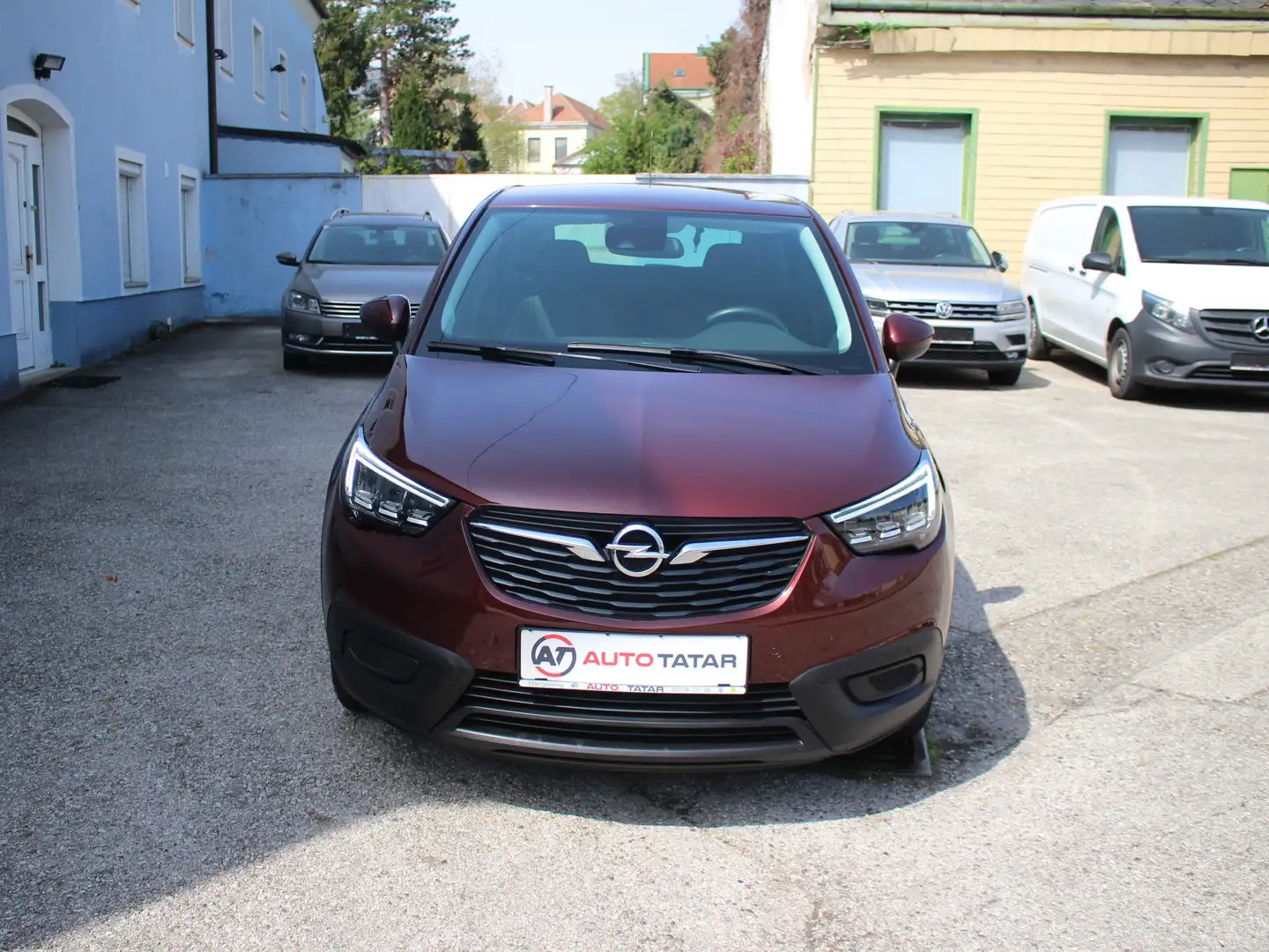 Opel Crossland X 1,2 Turbo ECOTEC Dir. Inj, Erstbesitz 43.800 km Rot - 2