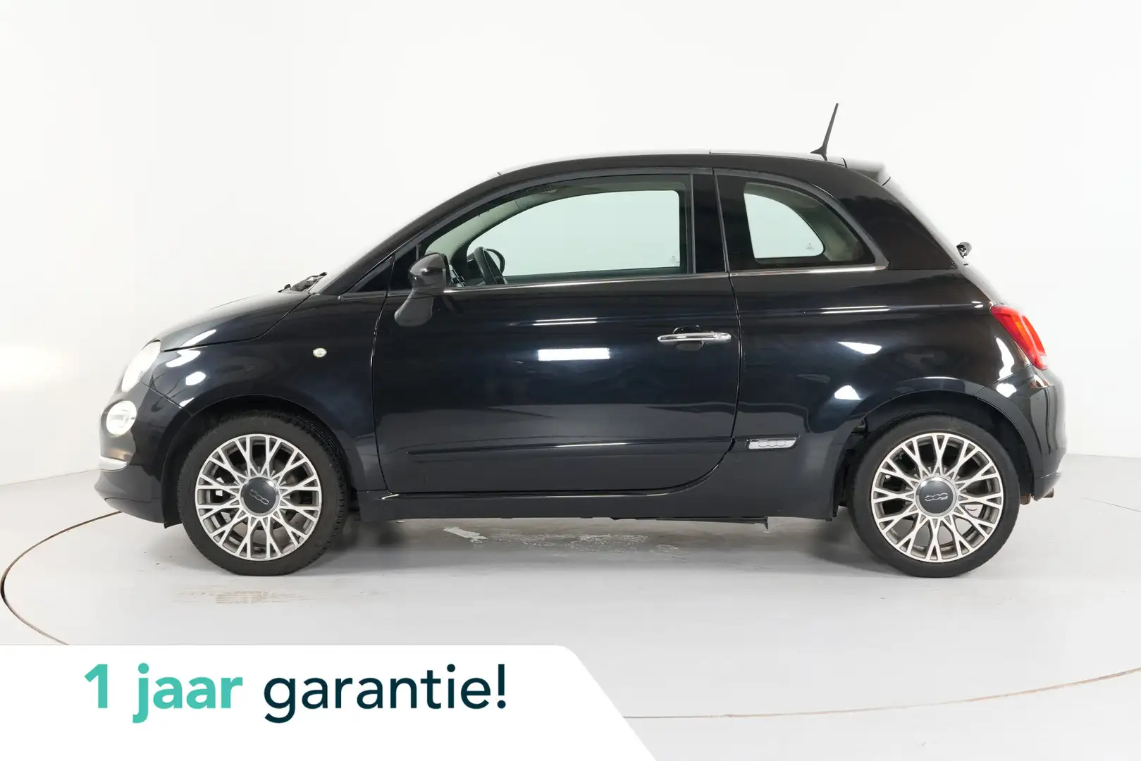 Fiat 500 1.2 S | Panorama | PDC | Airco | LM 16" | Noir - 1