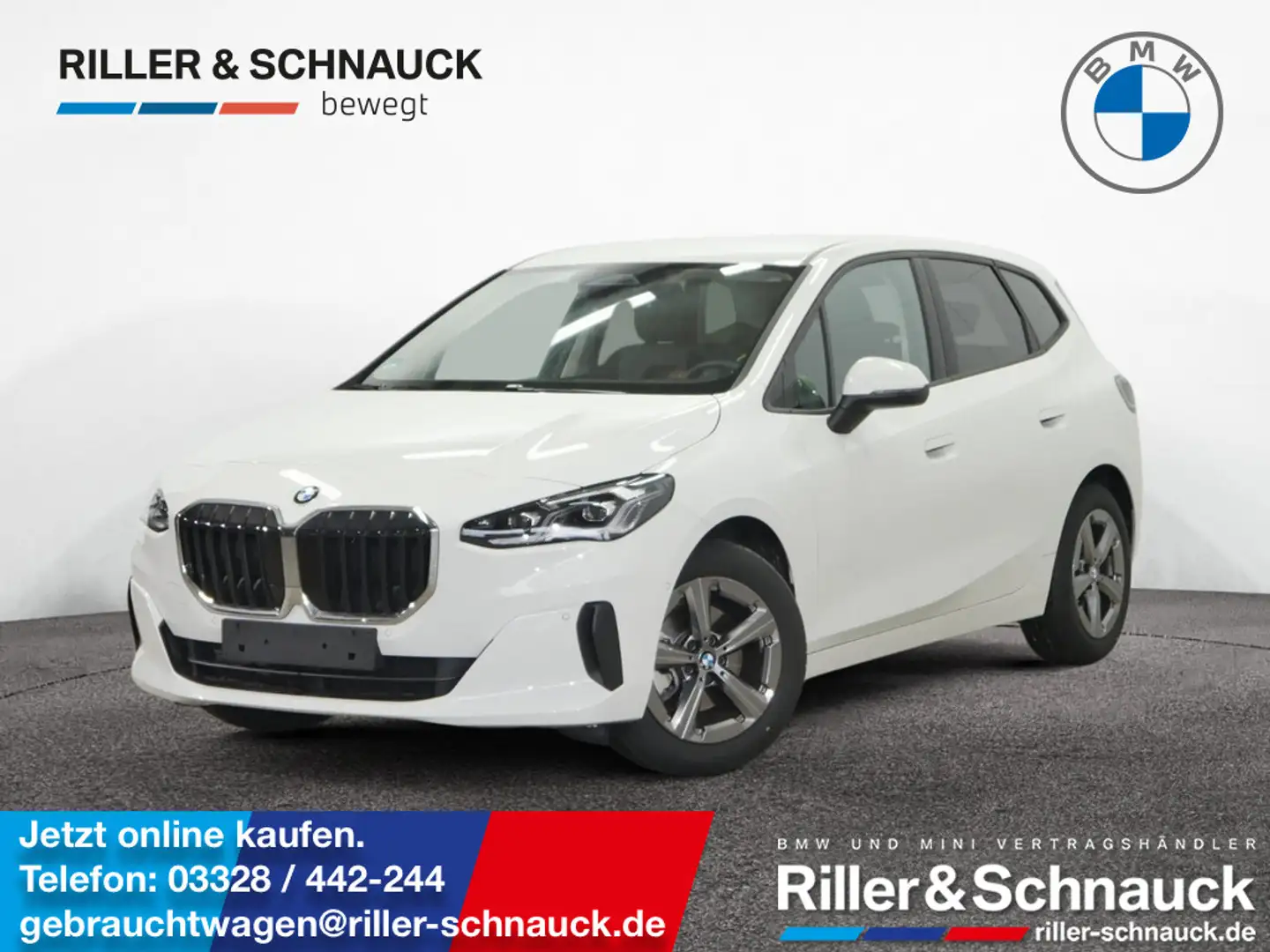 BMW 216 i Active Tourer LED+NAVI+KAM+SHZG Weiß - 1