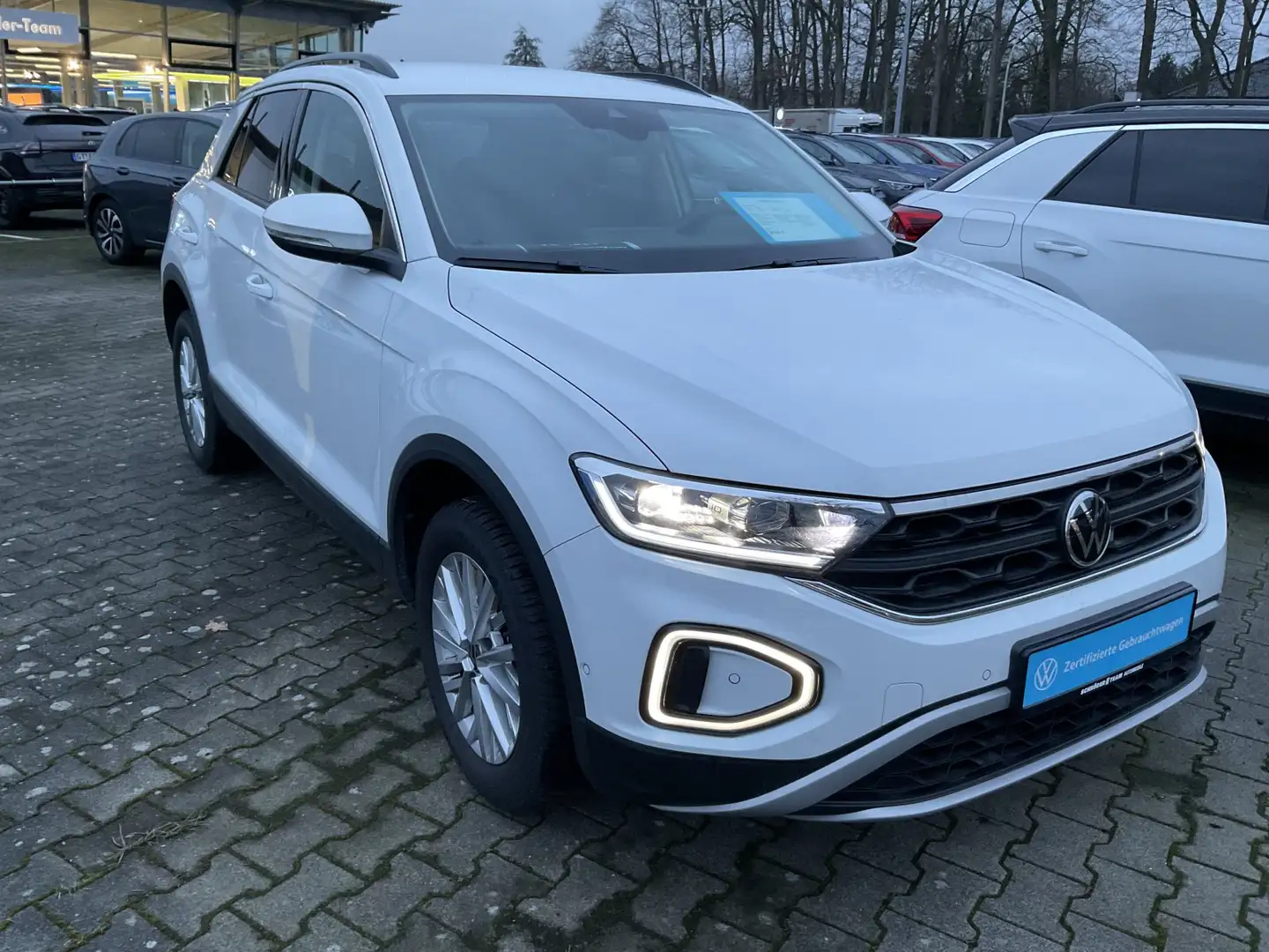 Volkswagen T-Roc 1.0 TSI Life Weiß - 2