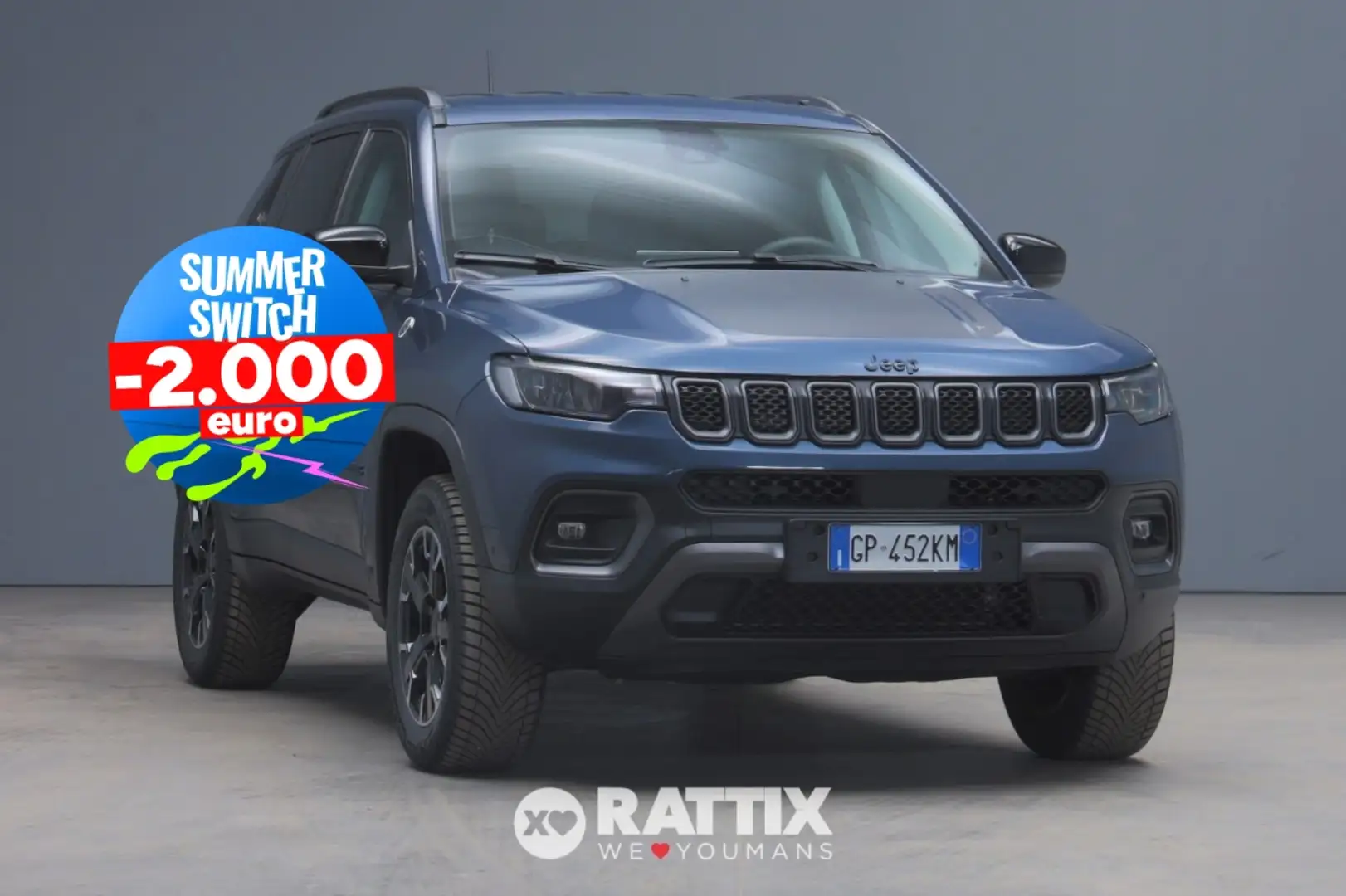 Jeep Compass 1.3 Turbo T4 PHEV Trailhawk 4xe Auto Blu/Azzurro - 1