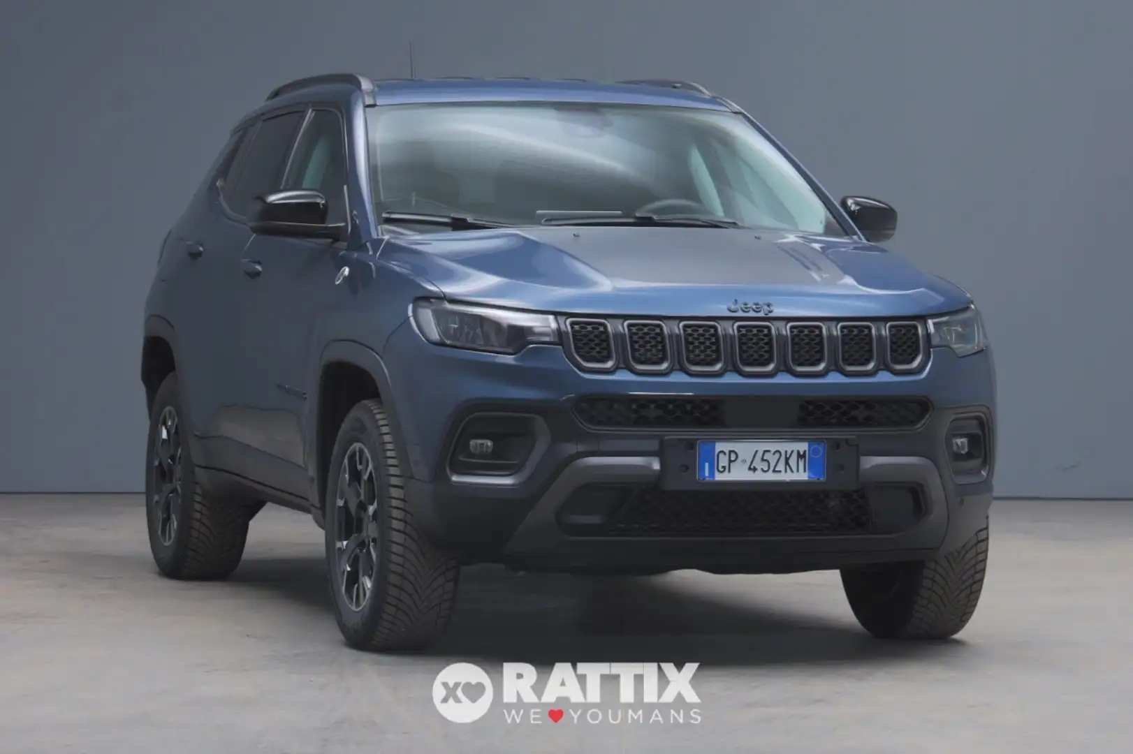 Jeep Compass 1.3 Turbo T4 PHEV Trailhawk 4xe Auto Bleu - 1