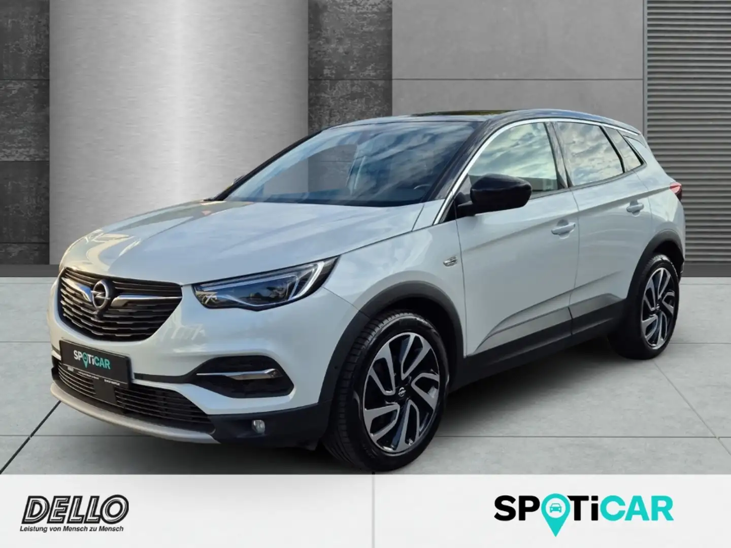 Opel Grandland X Ultimate 1.6 D Panorama Navi Leder Soundsystem 360 Weiß - 1