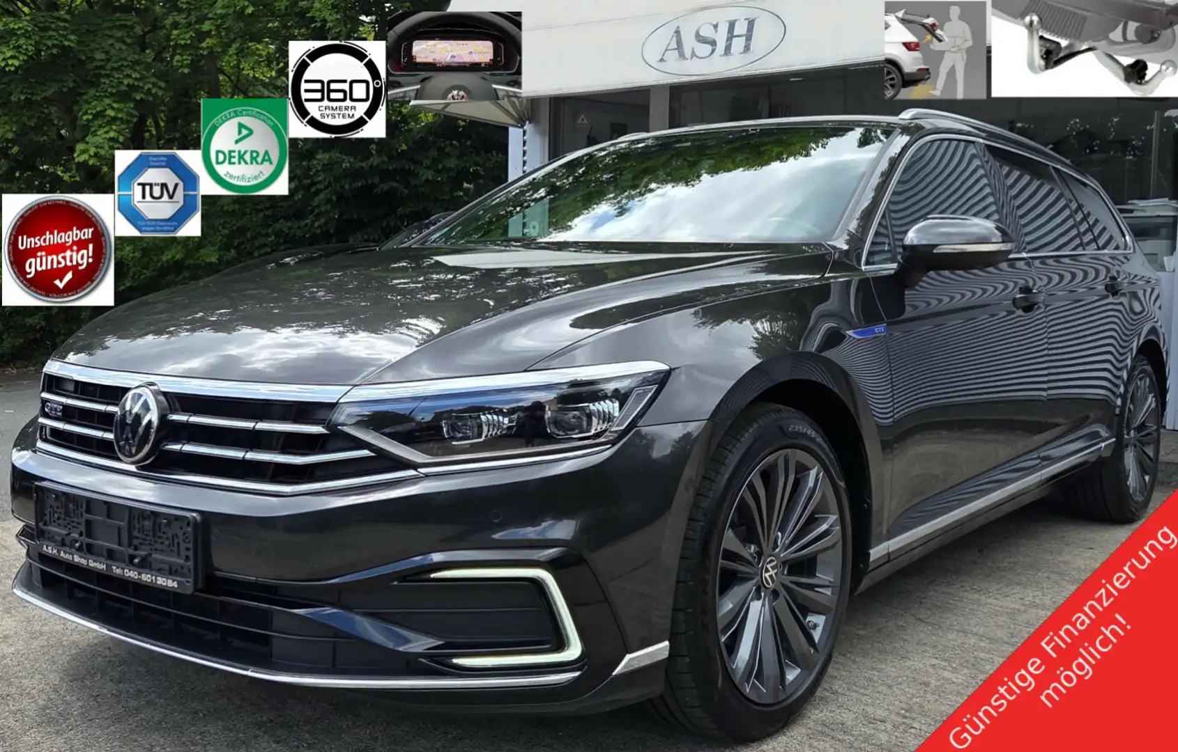 Volkswagen Passat GTE.Matrix.Led.NavPro.IQ.360.AHK.digTacho Grau - 1
