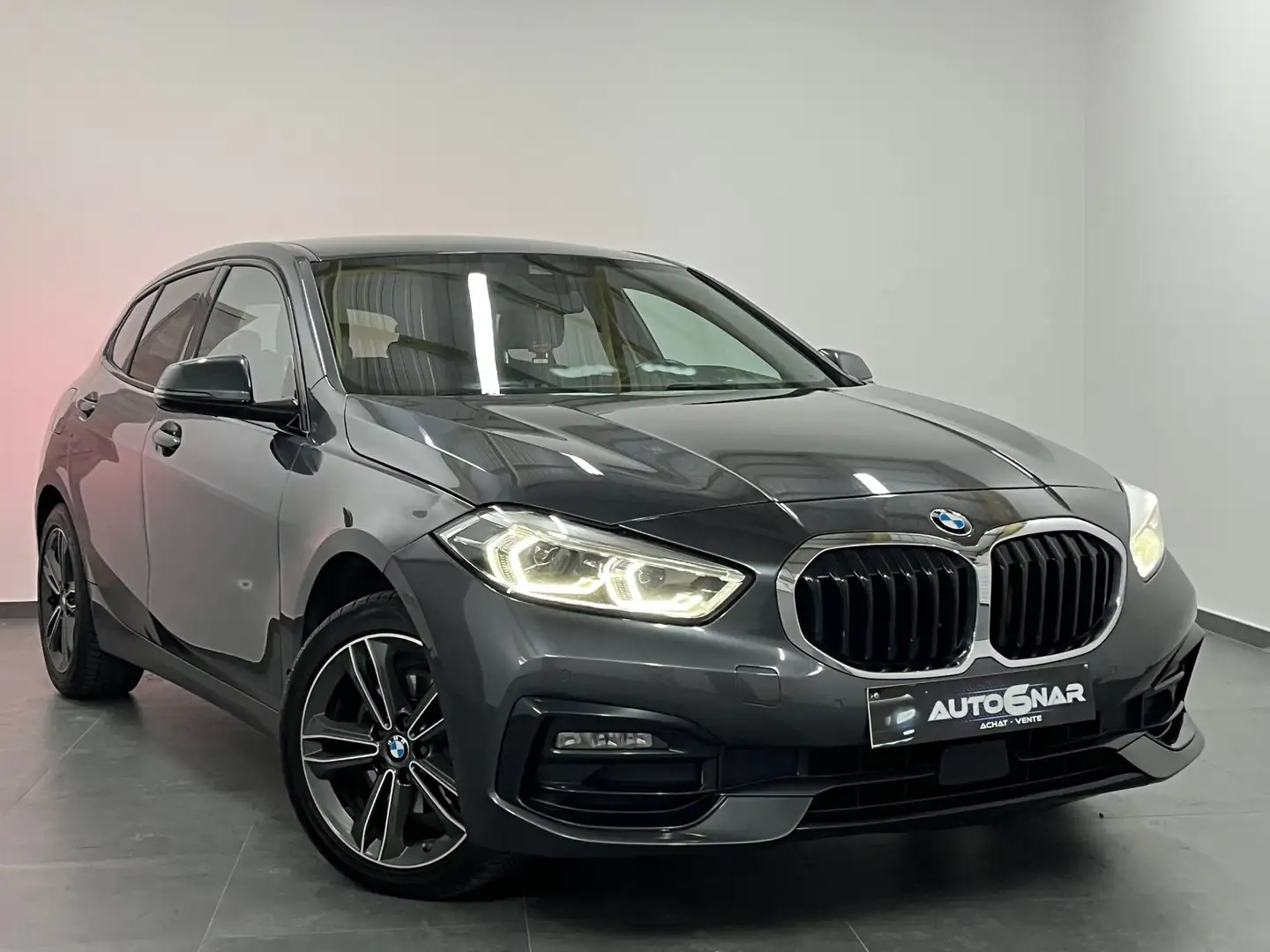 BMW 116 116 dA - Navi - Cuir - CarPlay - LED - Camera Negro - 1