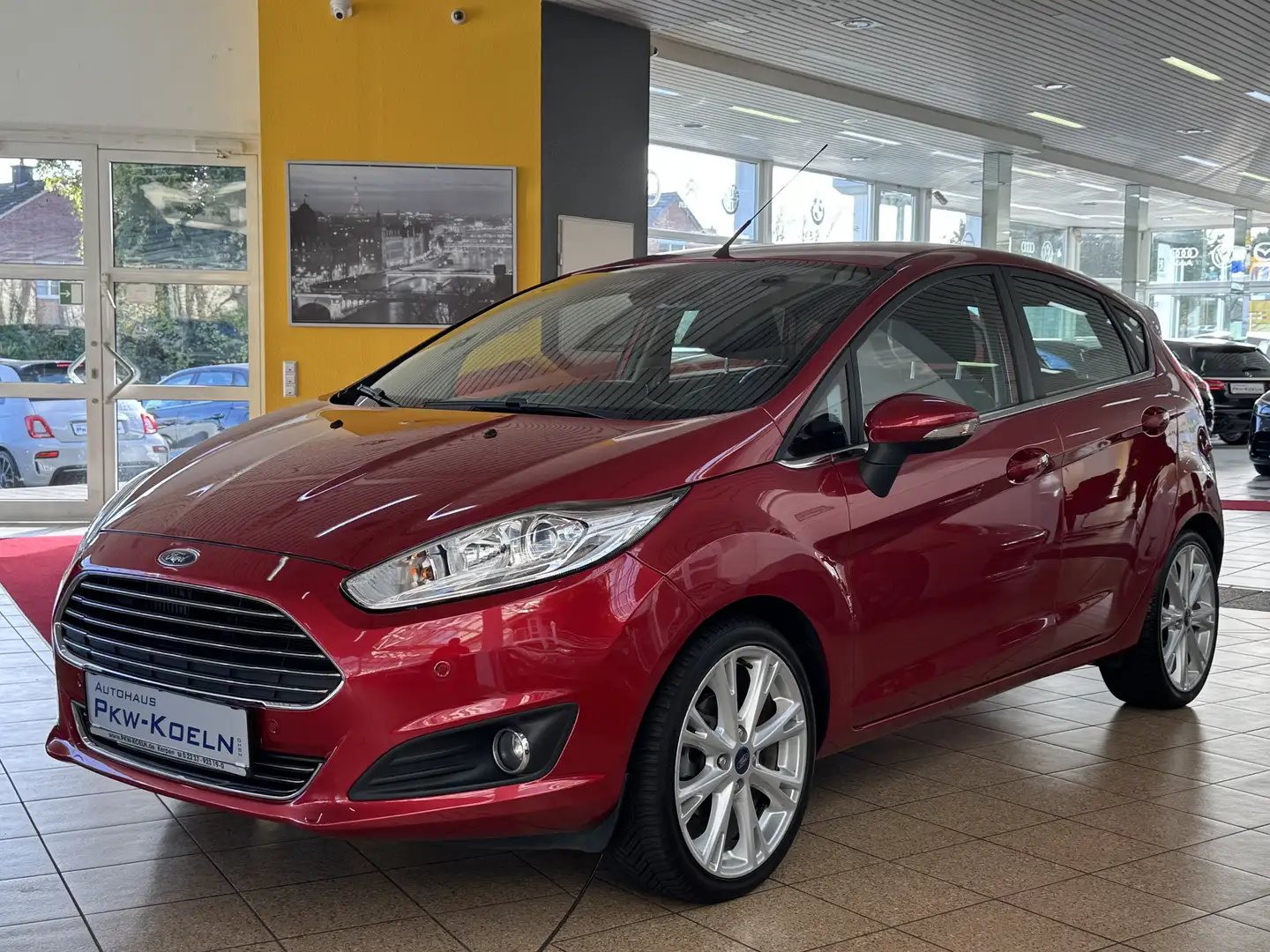 Ford Fiesta 1.0 EcoBoost Titanium*NAVi*KAMERA*SiTZHG* Rouge - 1