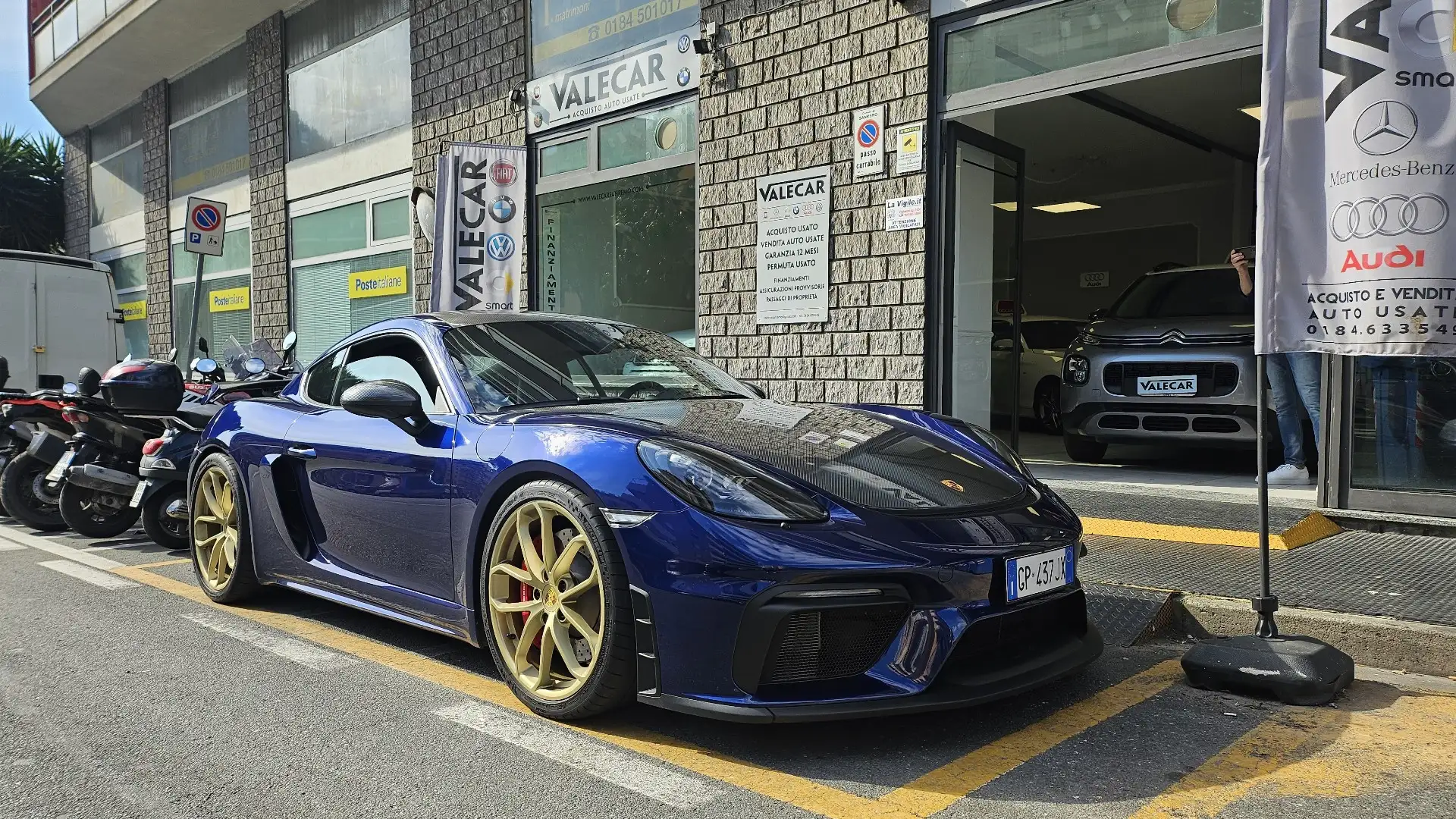 Porsche 718 gt4 porsche approved 2026 Azul - 1