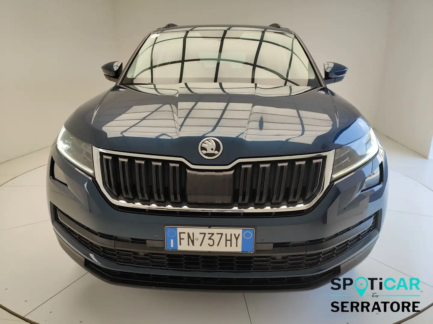 Skoda Kodiaq I 2.0 tdi Executive 4x4 dsg Bleu - 2