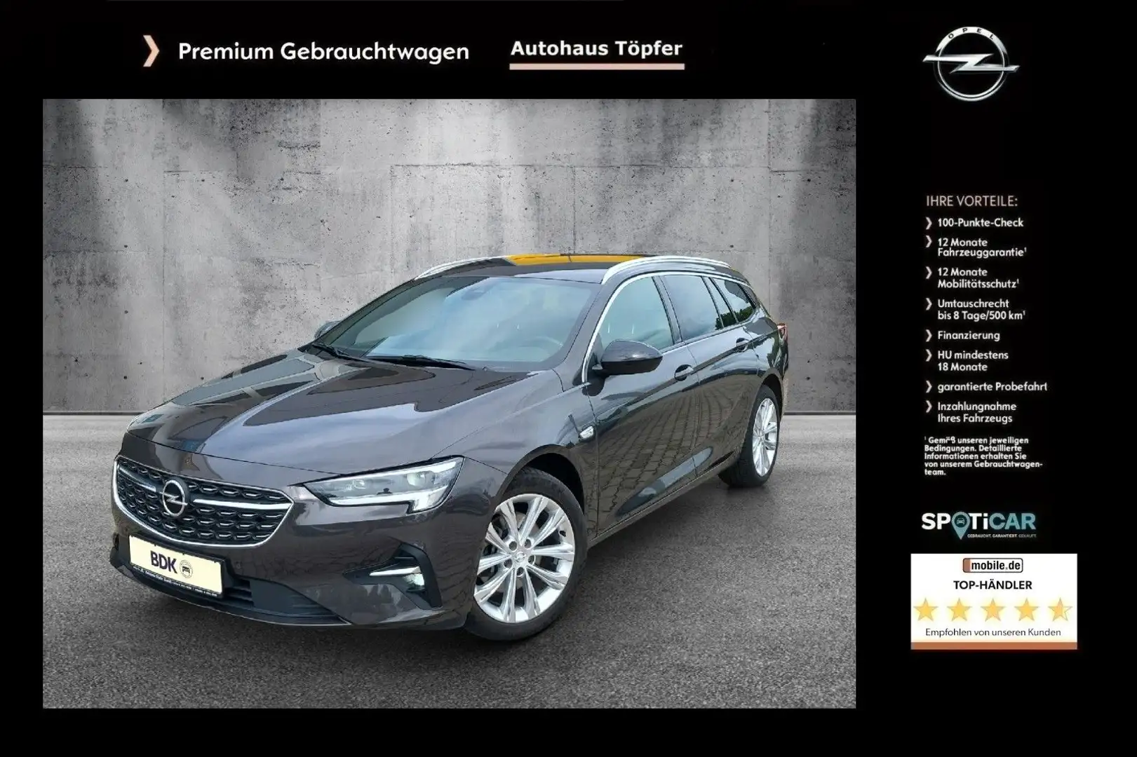 Opel Insignia B ST "Business Elegance" MOTOR NEU Brun - 1