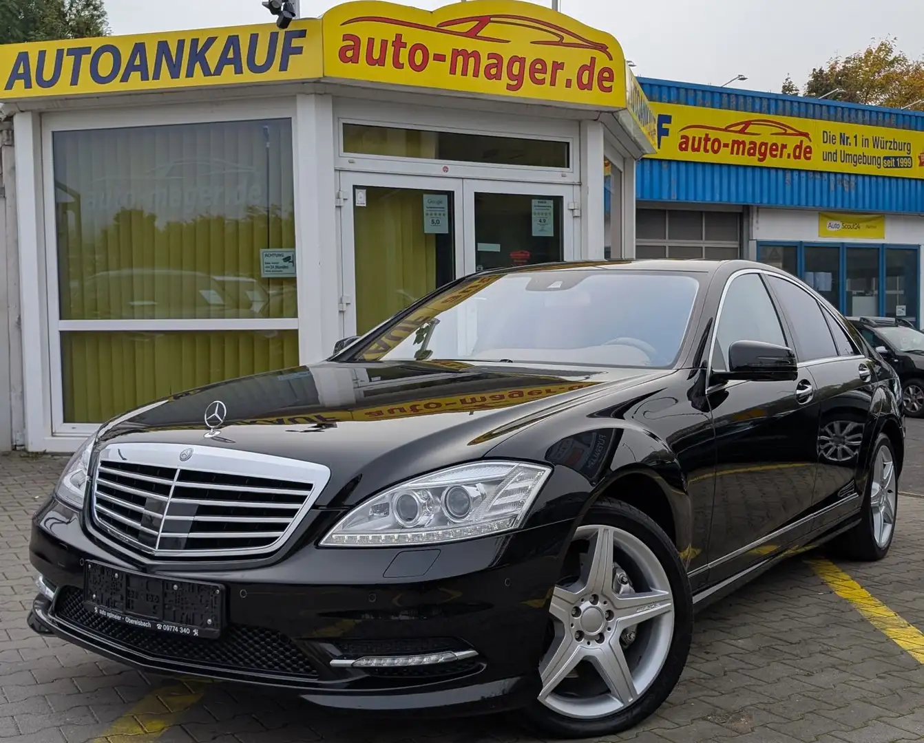 Mercedes-Benz S 500 4Matic*AMG-Line*DIS+*Assist*RKam*Beige*H&K Noir - 1