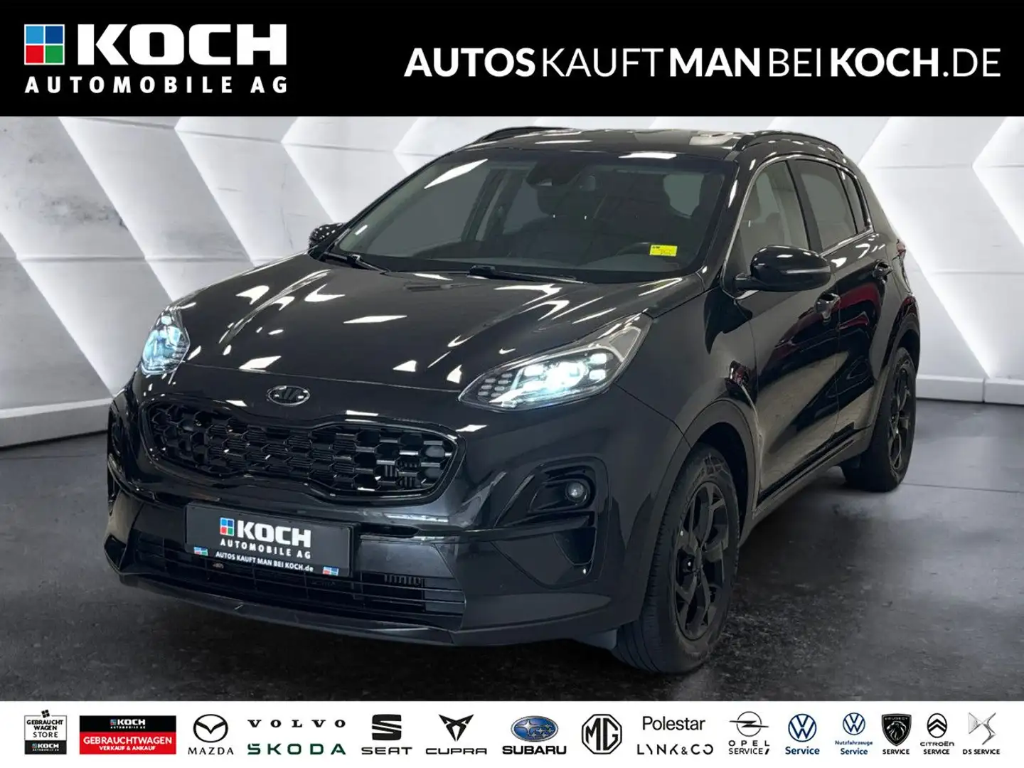 Kia Sportage 1.6 T-GDI 2WD NAVI SPWA SHZ CAM JBL LED Noir - 1
