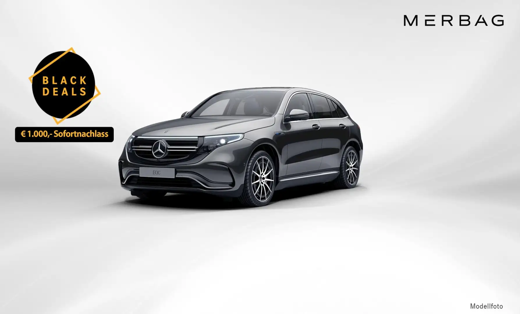 Mercedes-Benz EQC 400 4MATIC Grijs - 1